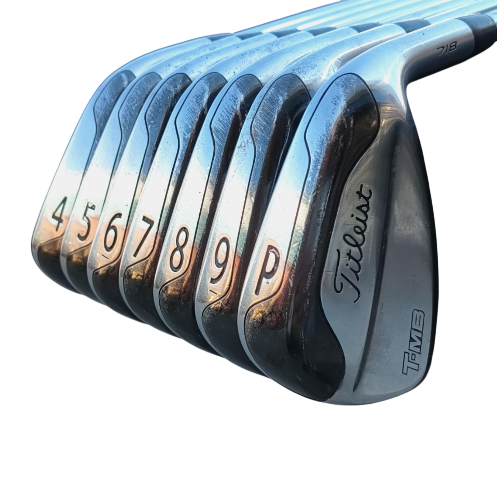 Titleist T-MB 718 Zestaw żelaz / 4-PW / Flex Stiff / Stal