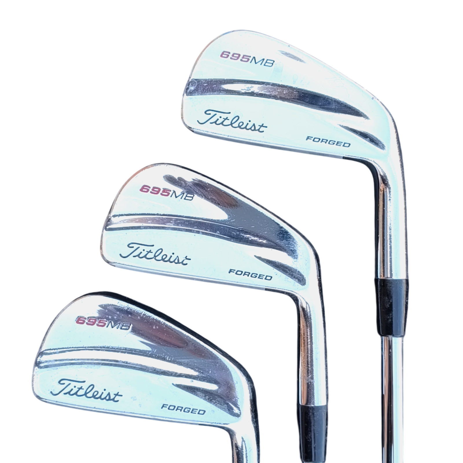 Titleist 695 MB Forged Iron set / 3-PW / Flex Stiff / Steel