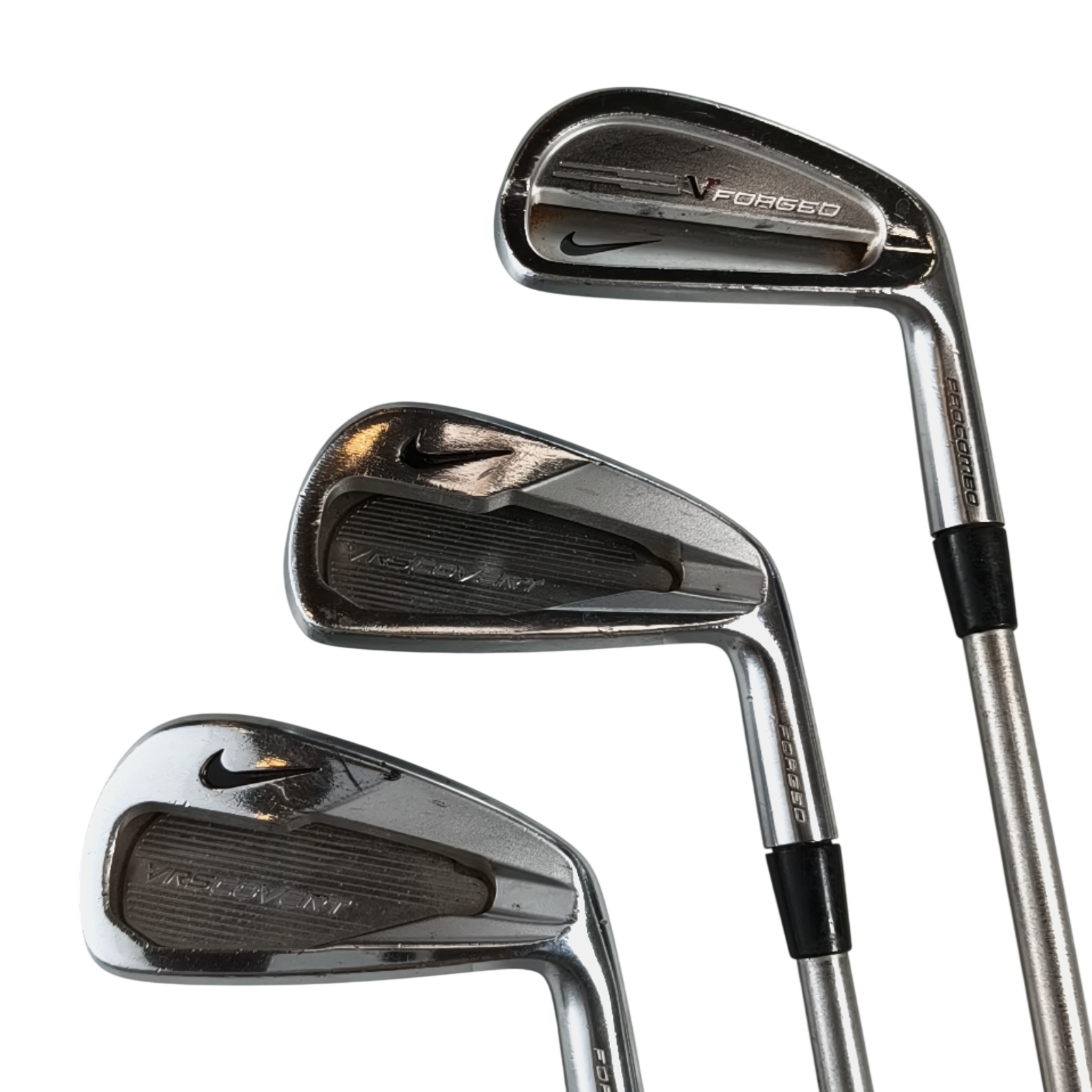 Nike V Forged/ VRS Covert Jernsæt / 3-PW / Flex Stiff / Grafit