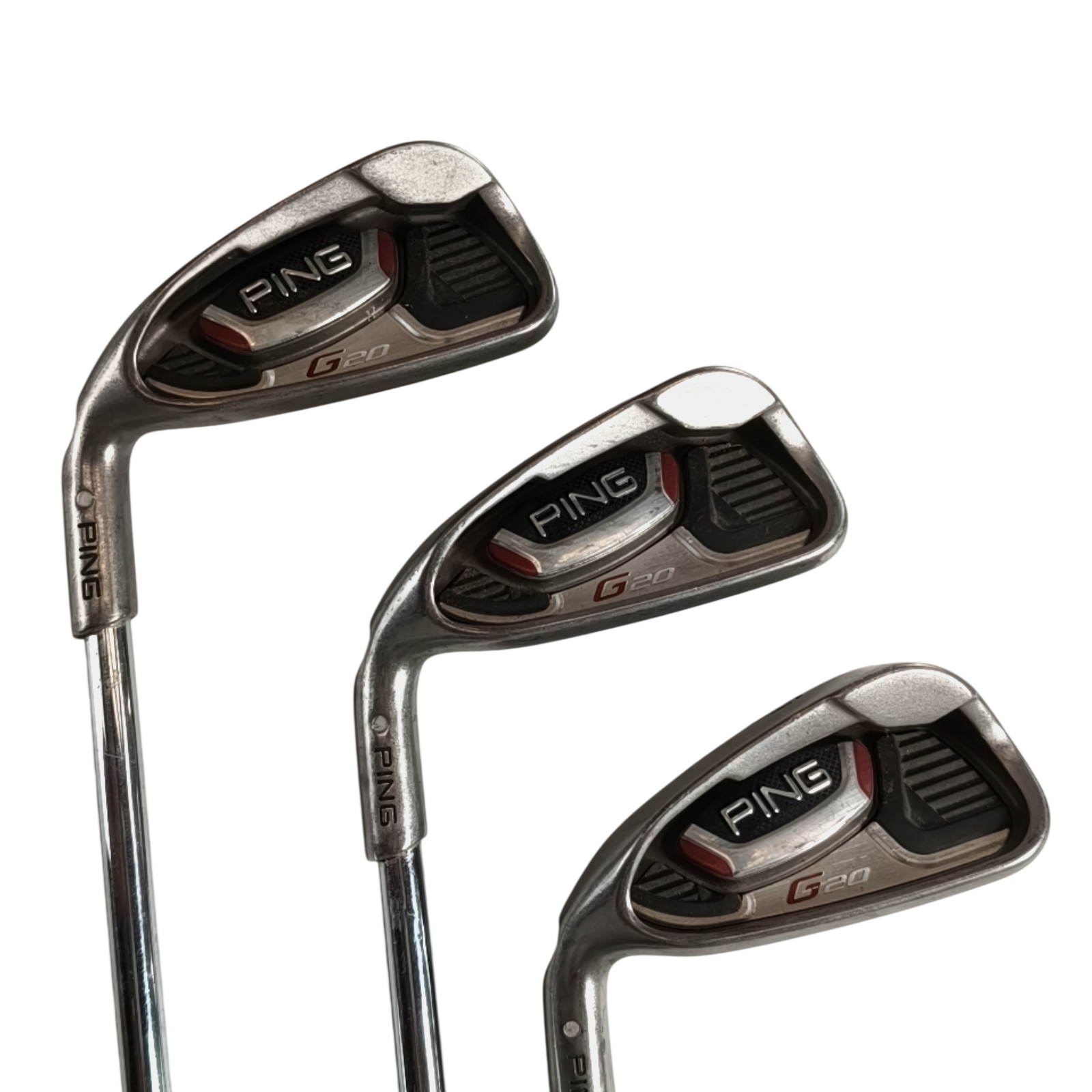 Venstre PING G20 Jernsæt / 4-PW / Flex Regular / Steelfiber