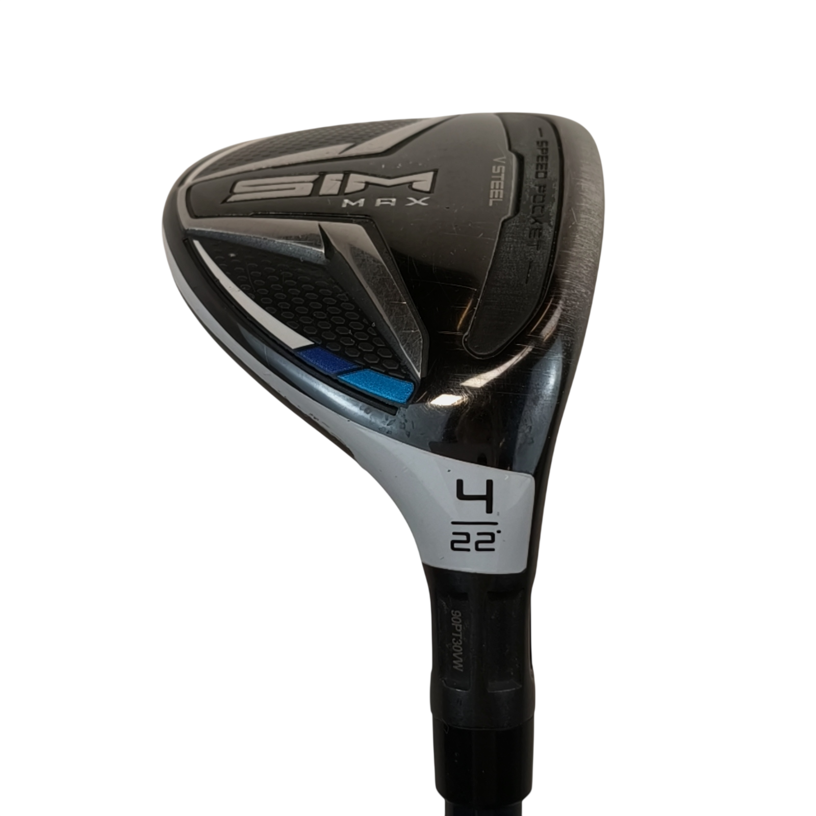 TaylorMade SIM Max Hybrid / Flex Stiff / #4/22