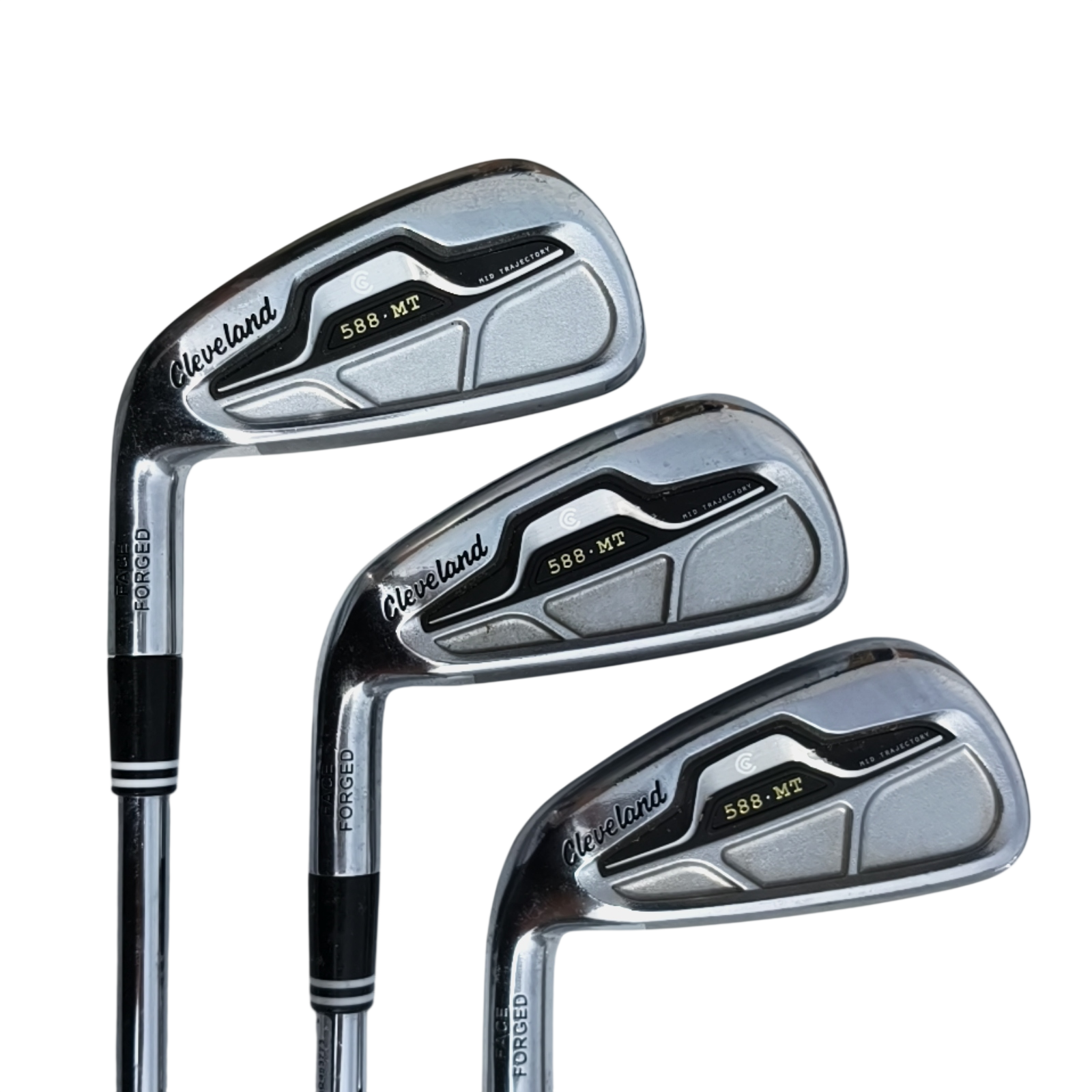 Venstre Cleveland 588 MT Jernsæt / 5-PW / Flex Regular / Stål