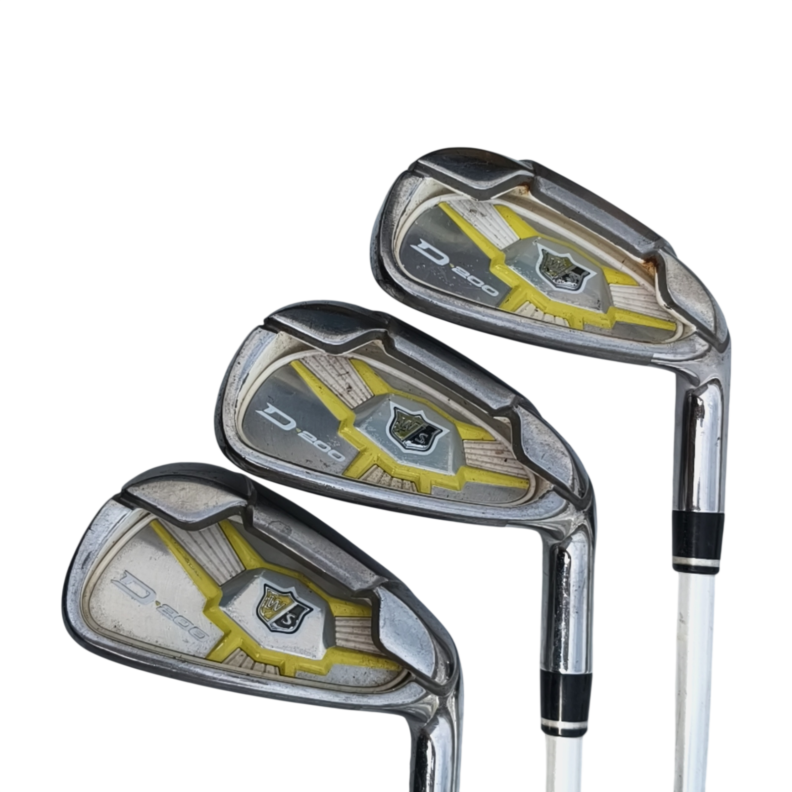 Wilson D200 Superlite Jernsæt / 7-PW+SW / Flex Ladies / Grafit