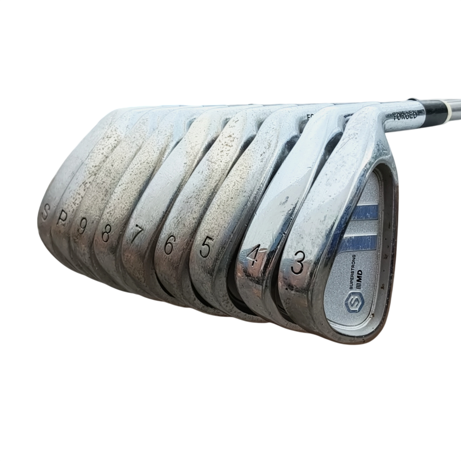 MD Golf Superstrong  Jernsæt / 3-PW+SW / Flex Regular / Grafit