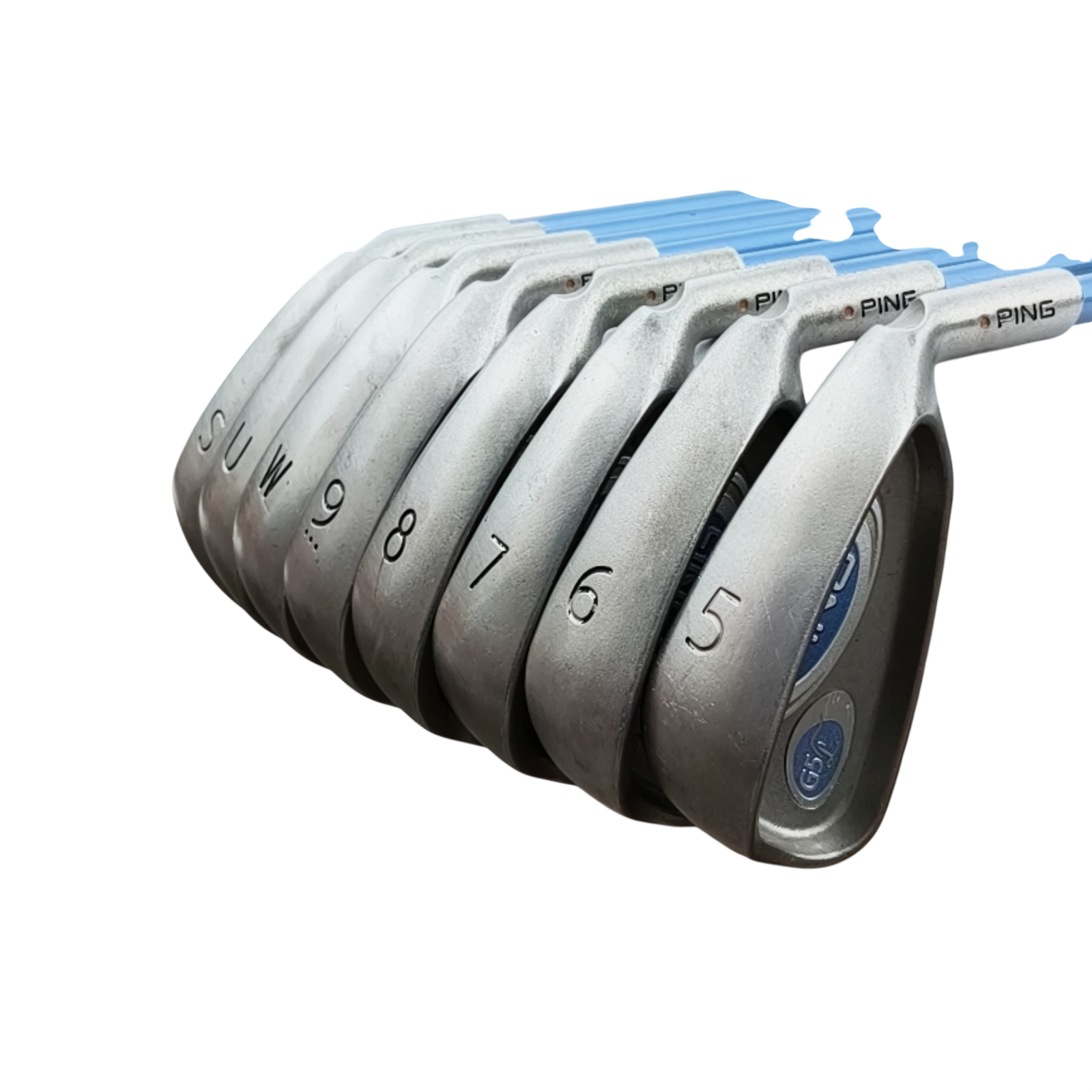 PING G5L Jernsæt / 5-PW+UW+SW / Flex Ladies / Grafit