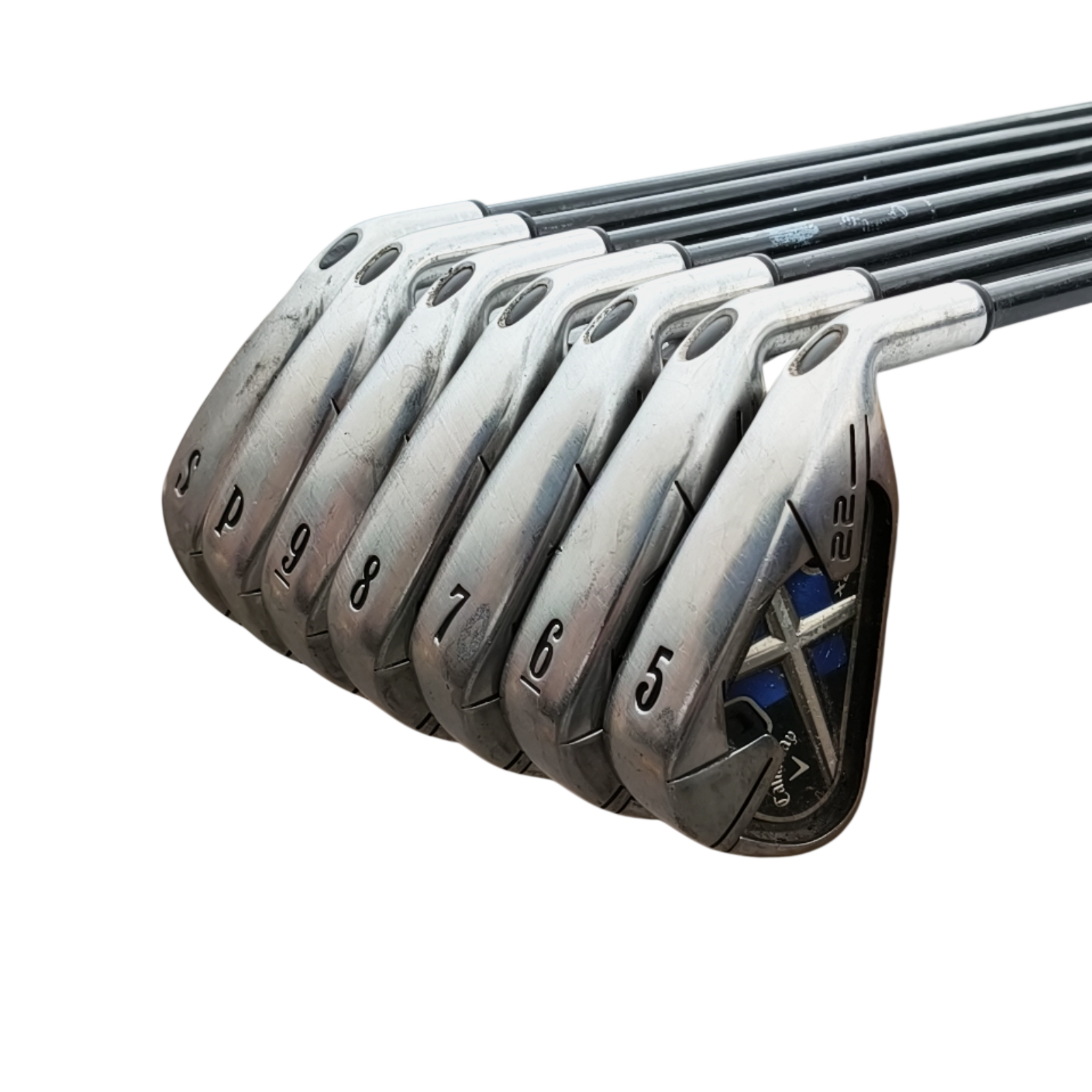 Callaway X22 Jernsæt / 5-PW+SW / Flex Regular / Grafit