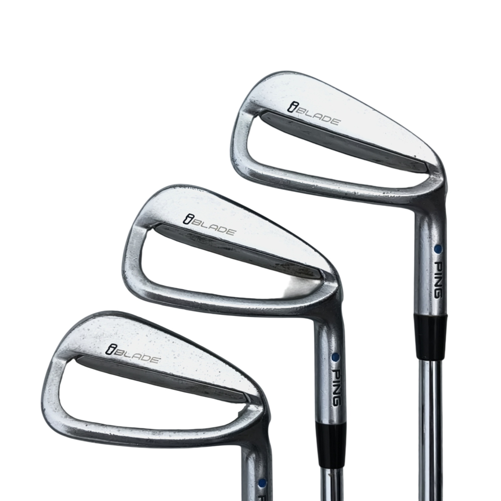 PING Iblade Jernsæt / 3-PW / Flex Stiff / Stål