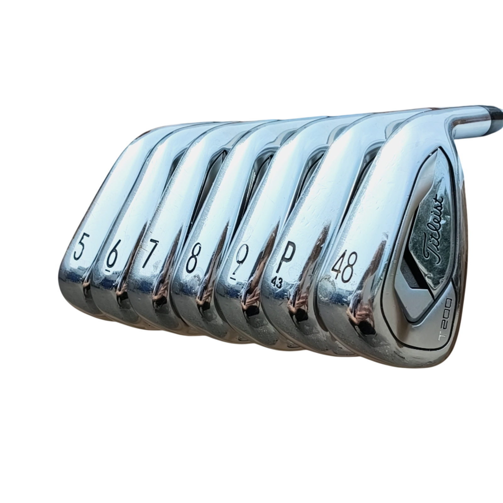 Titleist T200 2019 Jernsæt / 5-PW+GW / Flex Regular / Stål