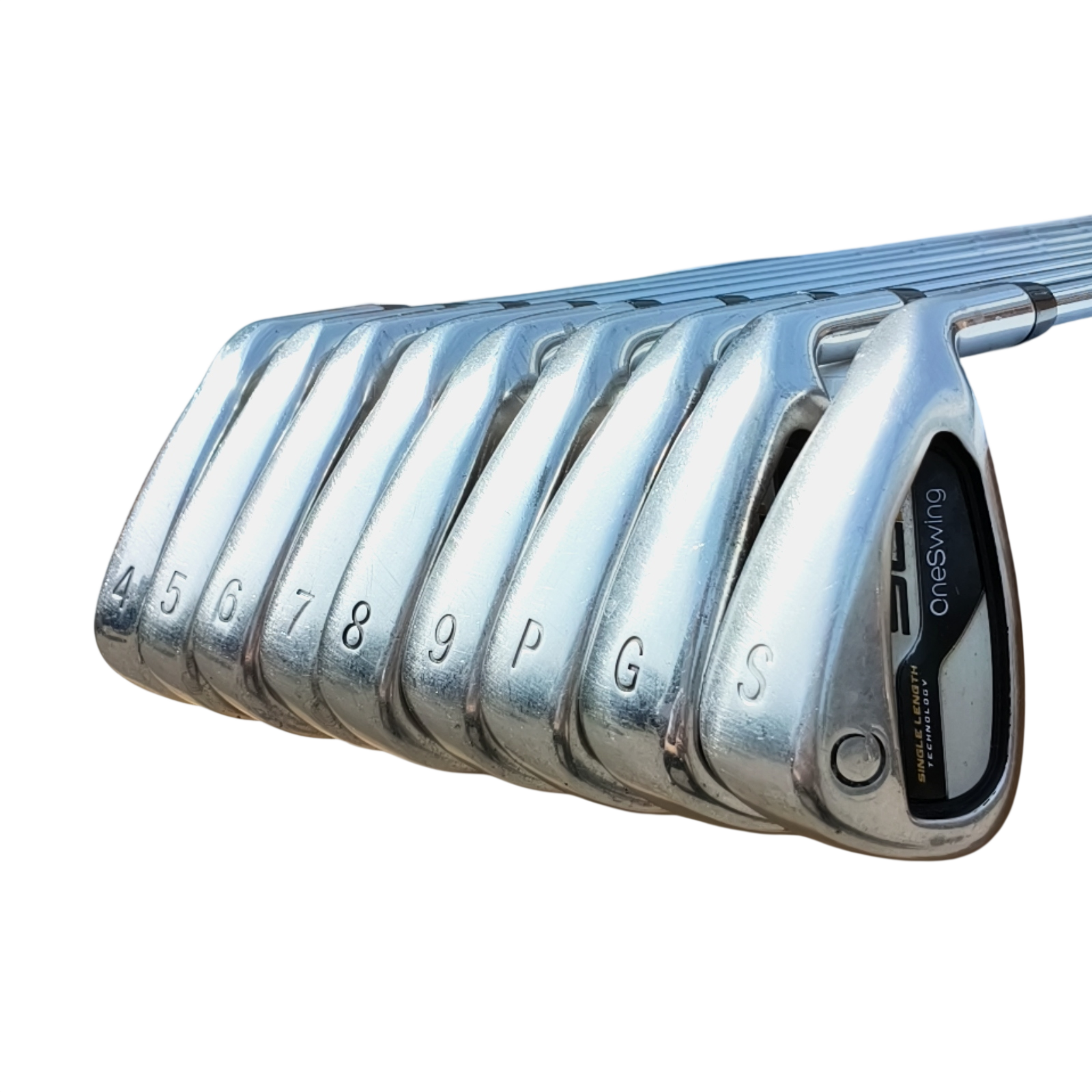 OneSwing SLi Jernsæt / 4-PW+GW+SW / Flex Regular / Stål