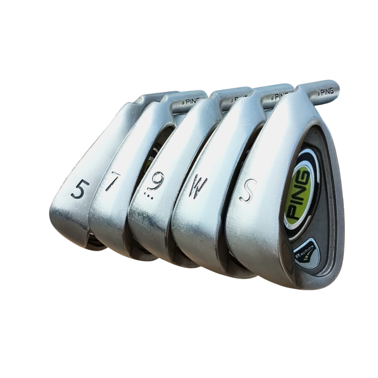 PING Rapture Zestaw żelaz / 5+7+9+PW-SW / Flex Ladies / Grafit