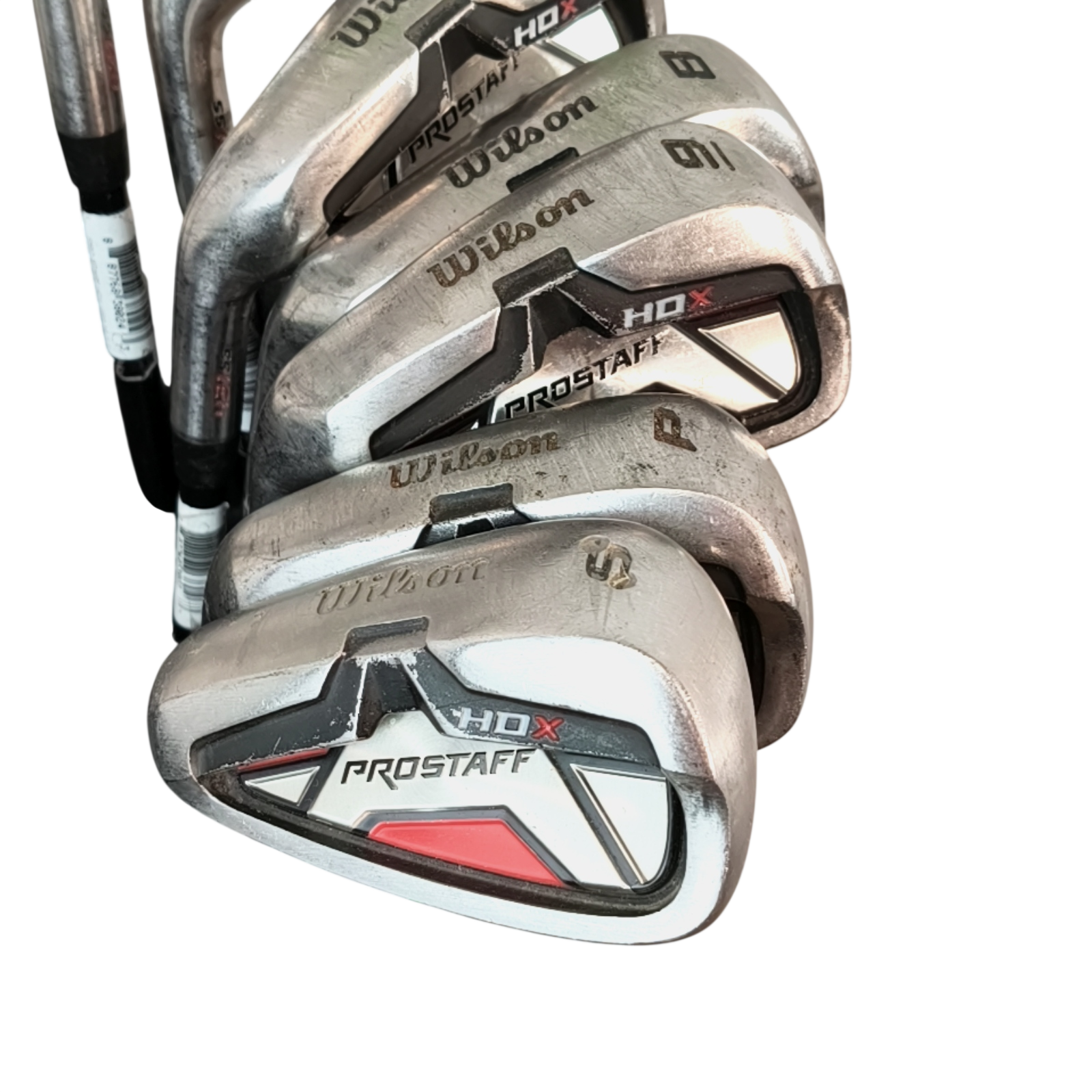 Left Wilson Prostaff HDX Complete Set Without Bag / 5-PW+SW / Flex Regular / Graphite