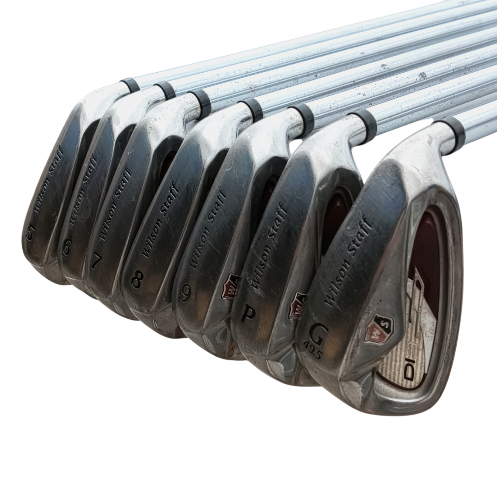 Wilson DI9 Jernsæt / 5-PW+GW / Flex Uniflex / Stål