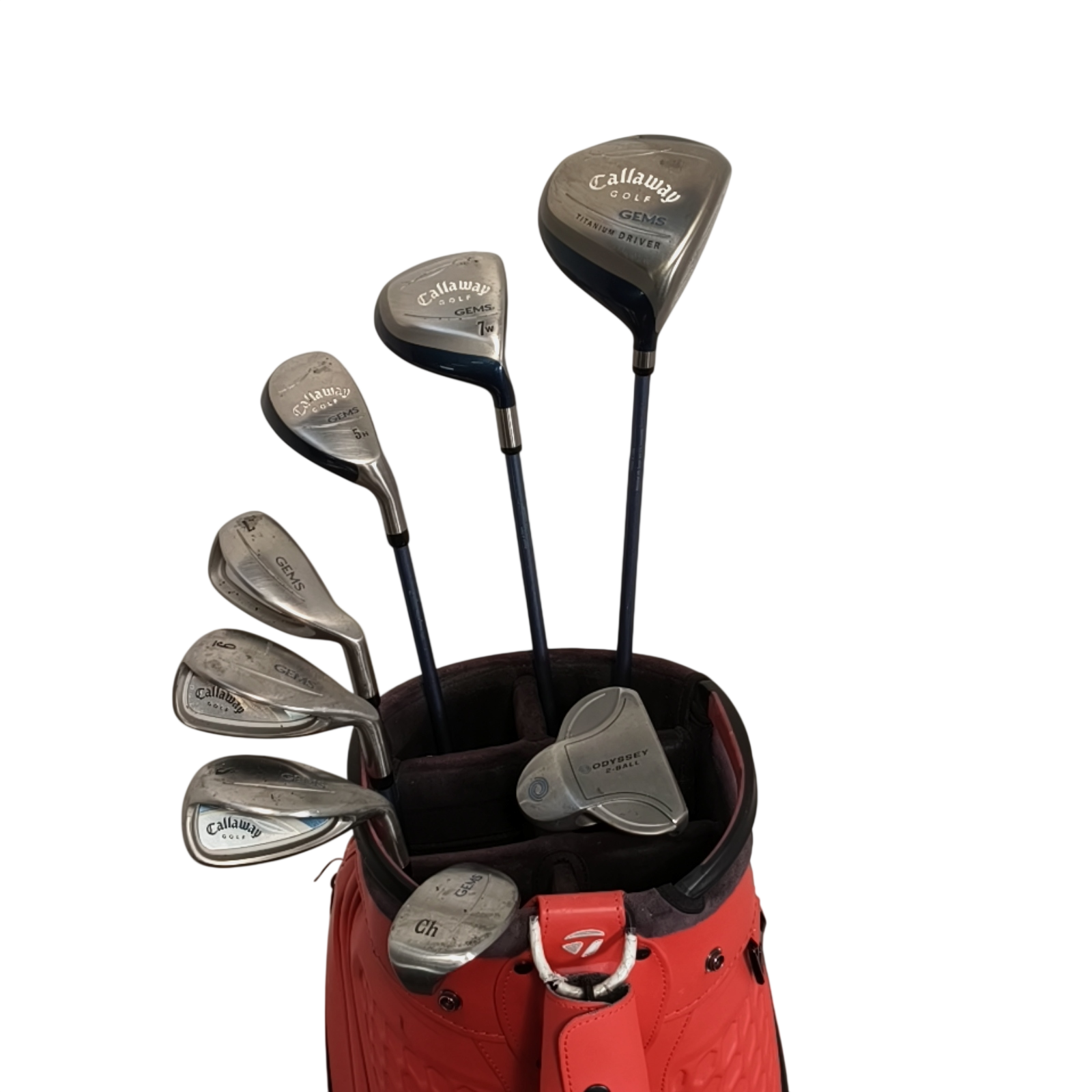 Callaway Gems Komplet Sæt Uden Bag / 7+9+SW / Flex Ladies / Grafit