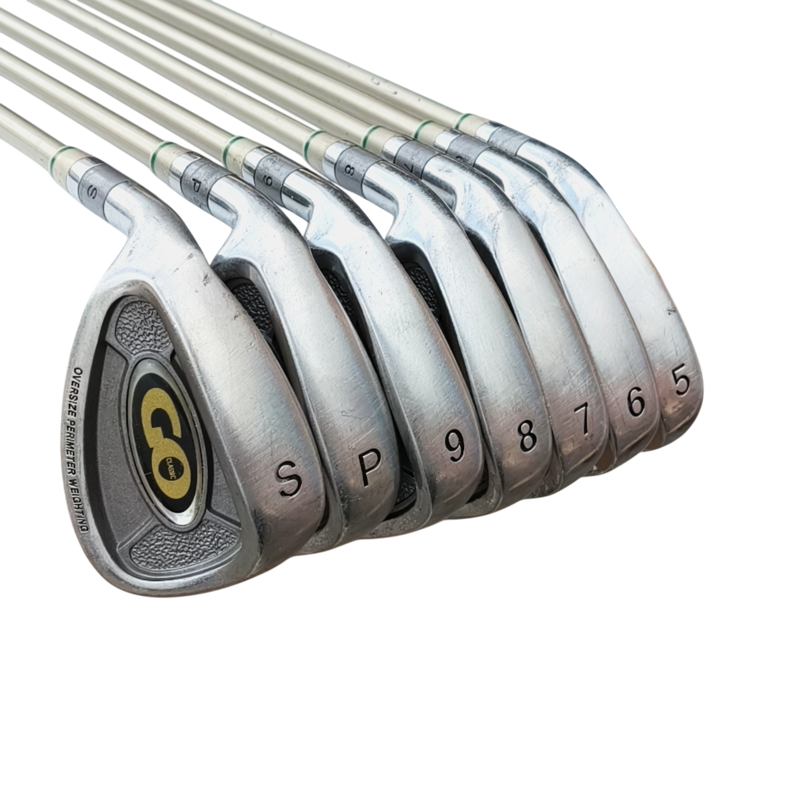 Venstre GO Oversize Jernsæt / 5-PW+SW / Flex Ladies / Grafit