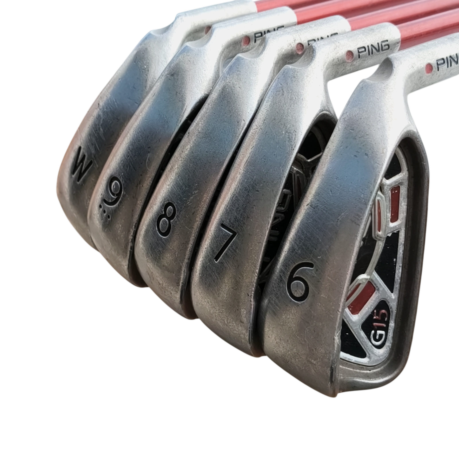 PING G15 Iron Set / 6-PW / Flex Regular / Graphite