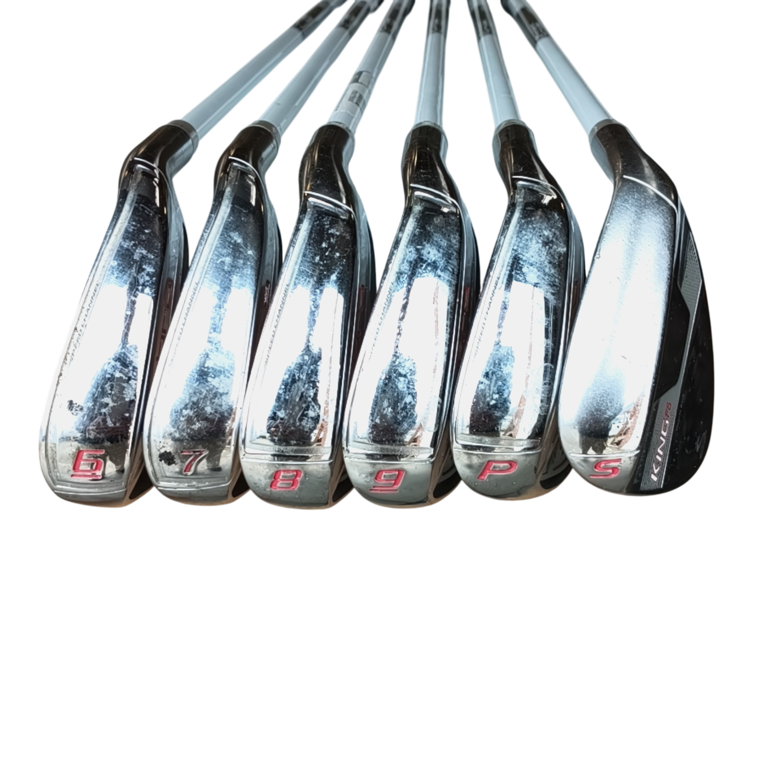 Cobra King F6 Tecflo Iron Set / 6-PW+SW / Flex Ladies / Graphite