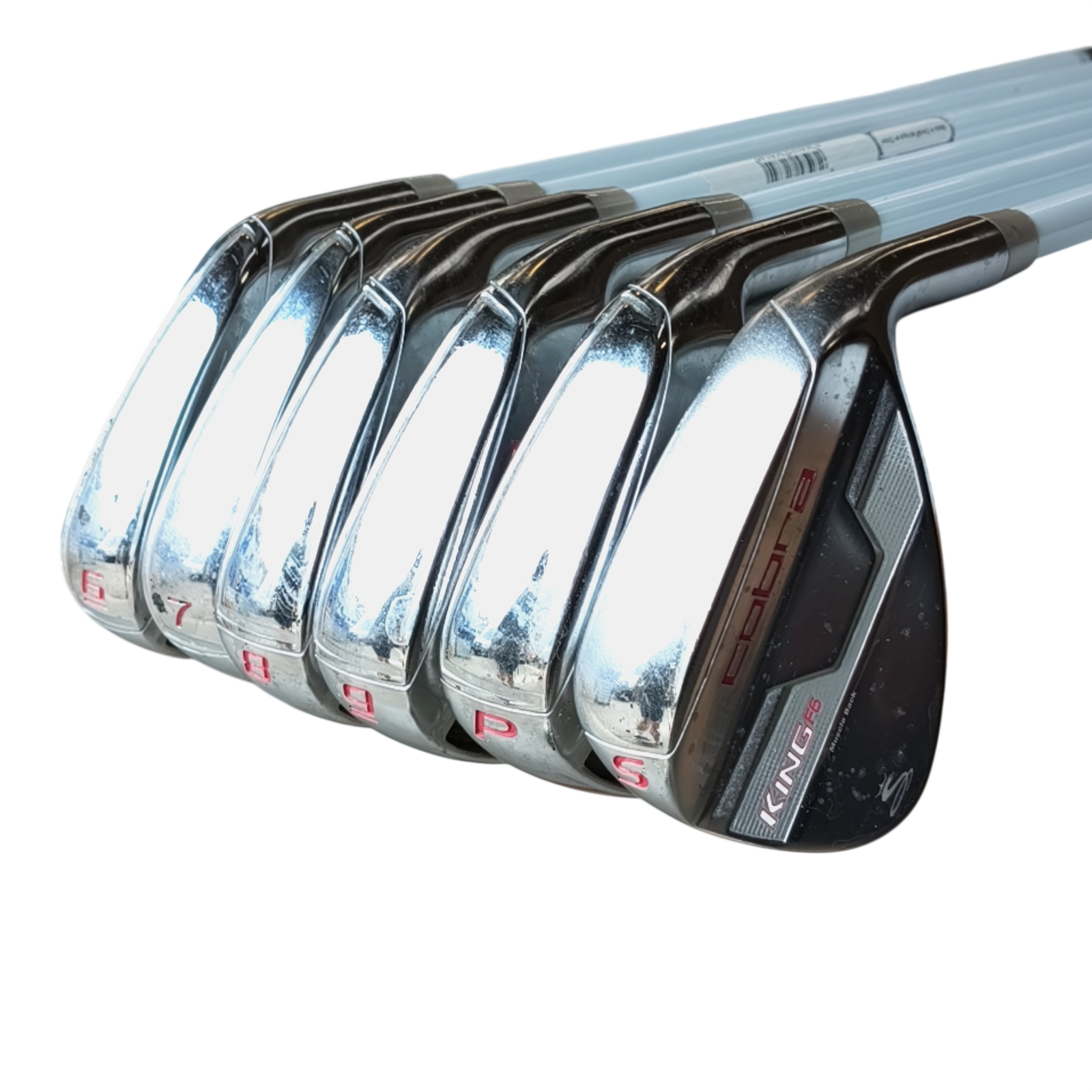 Cobra King F6 Tecflo Iron Set / 6-PW+SW / Flex Ladies / Graphite