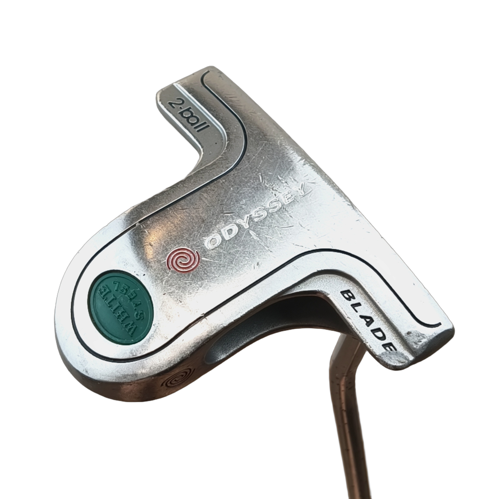 Odyssey 2-ball blade Putter / 35" [bg:handrolled]