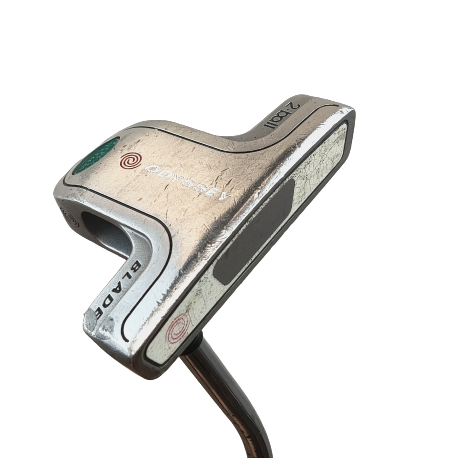 Odyssey 2-ball blade Putter / 35" [bg:handrolled]