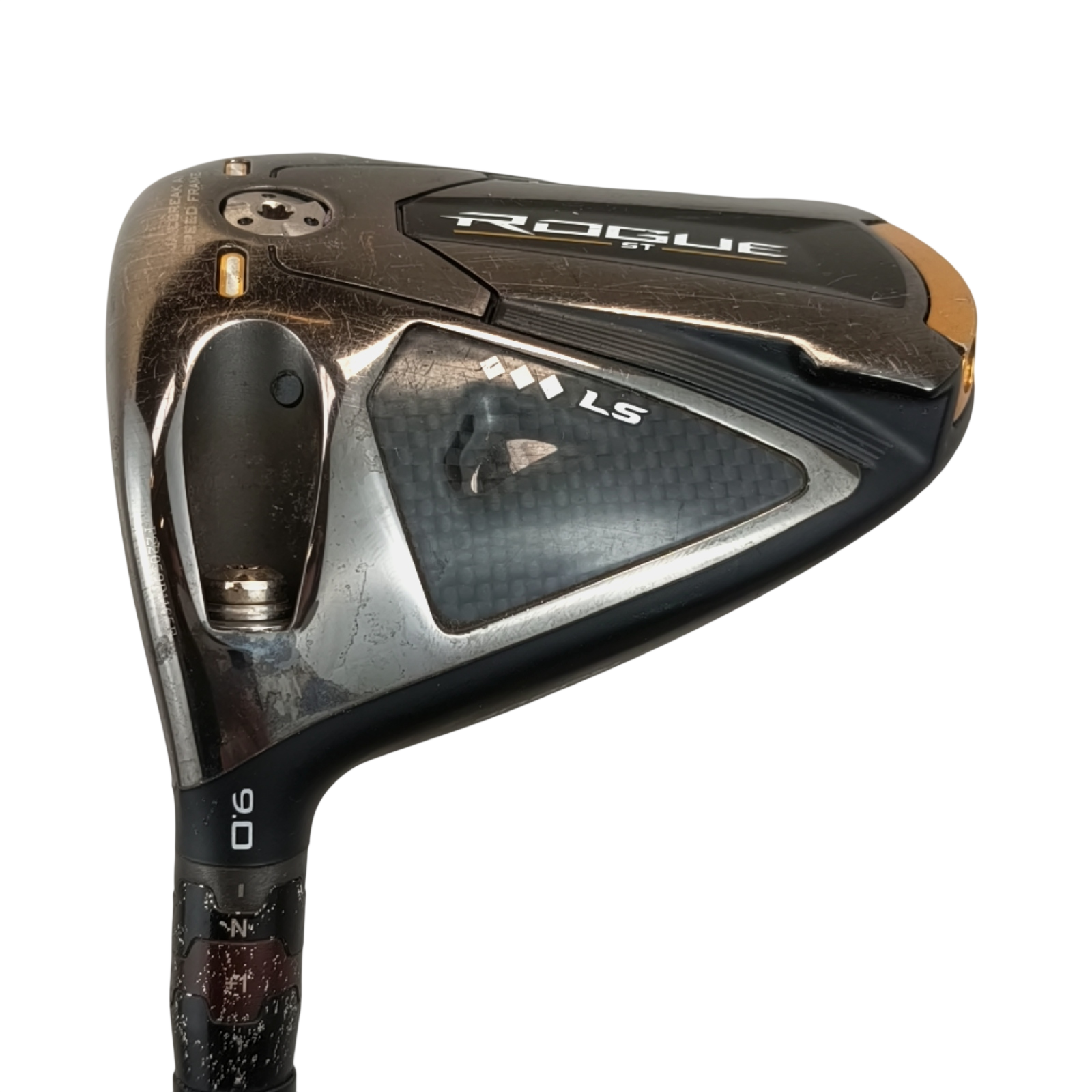 Left Callaway Rogue st Triple Diamond LS Driver / Flex Stiff / Loft 9