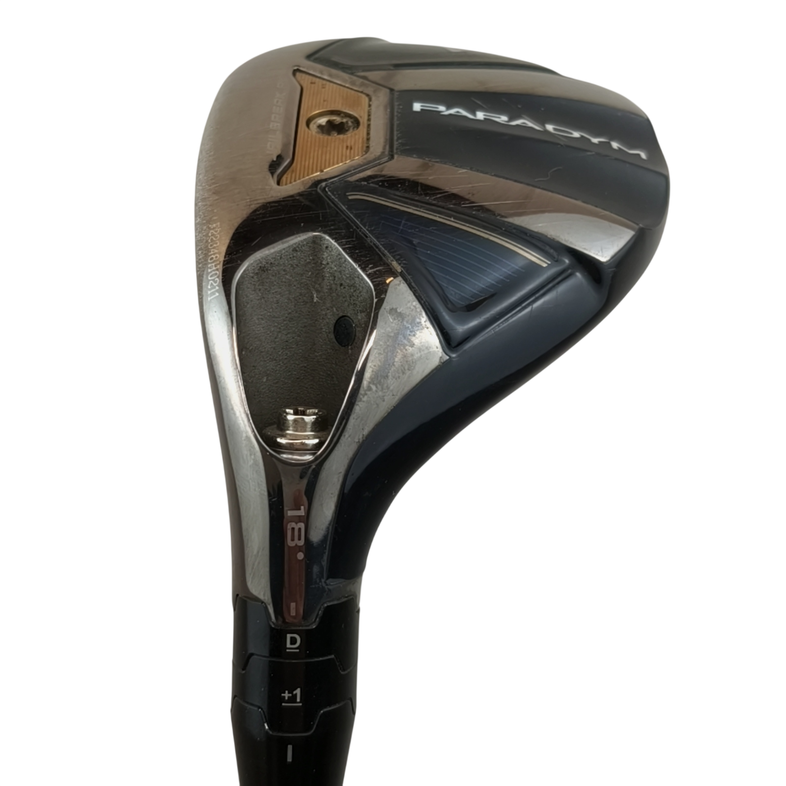 Venstre Callaway Paradym Hybrid / Flex Stiff / #3/18