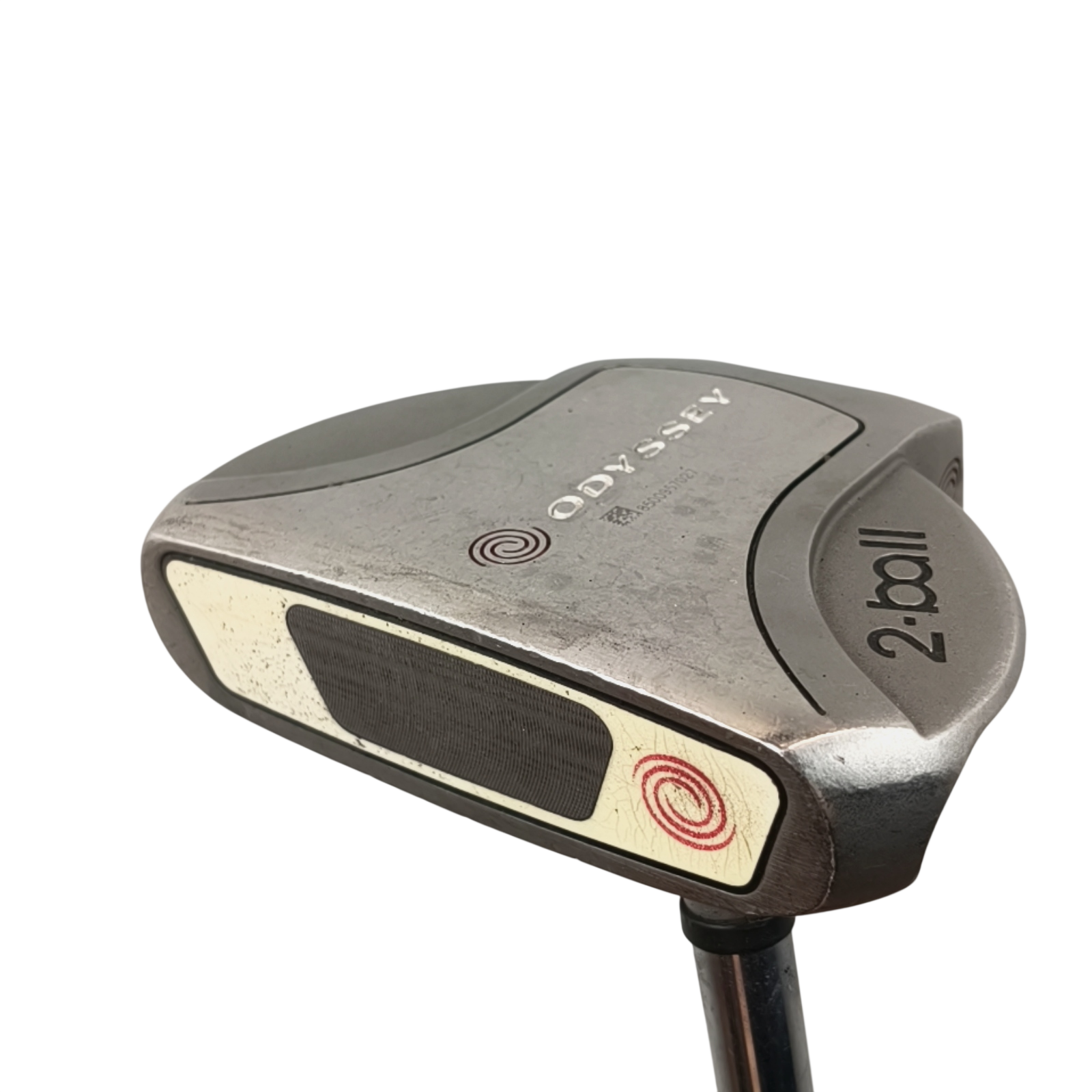 Venstre Odyssey White Steel 2-Ball Putter / 35"