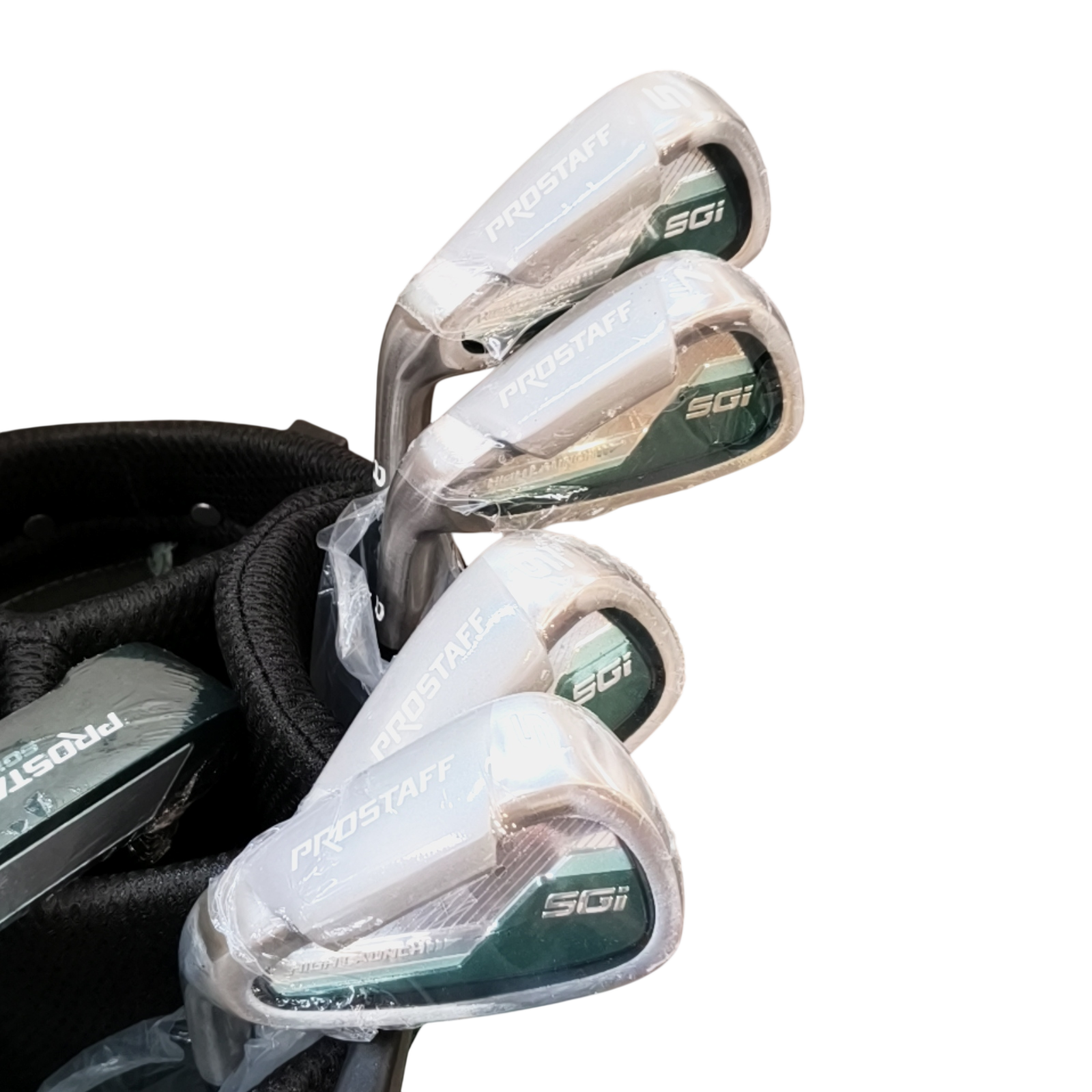 Venstre Wilson Prostaff SGI HL Komplet Sæt Med Bag / 5+7+9+SW / Flex Ladies / Grafit