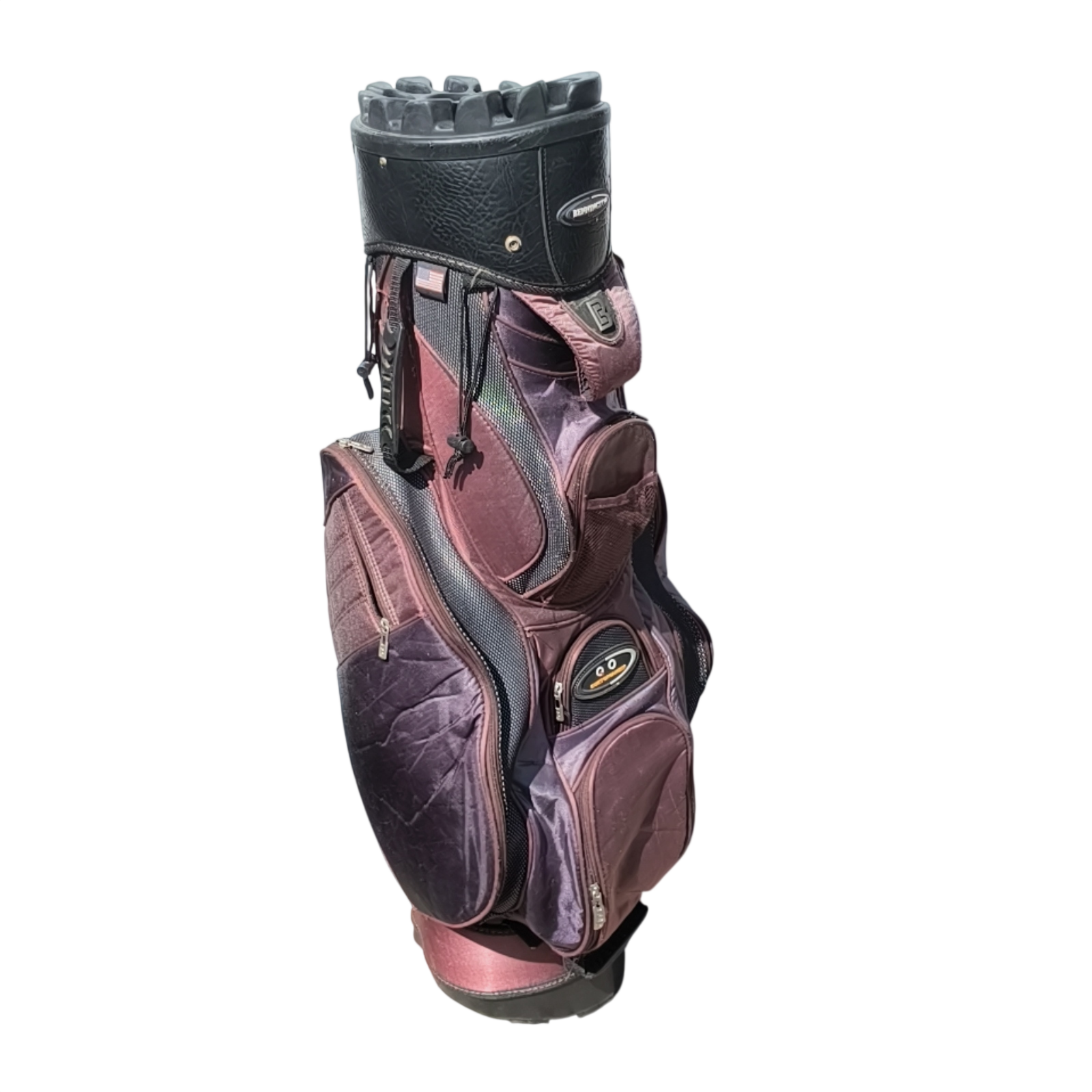 Bennington Qo Series  Golf Bag / 12-Rum / Rød