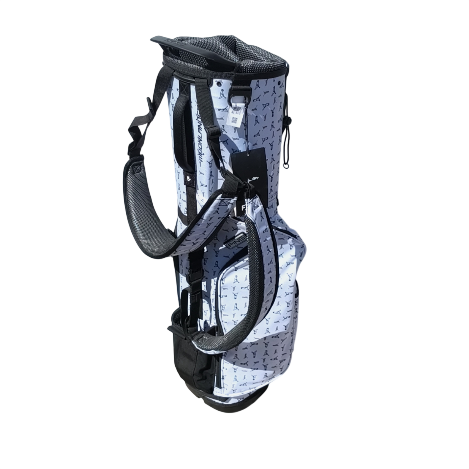 PING Moonlander Golf Bag / 4-Rum / Hvid