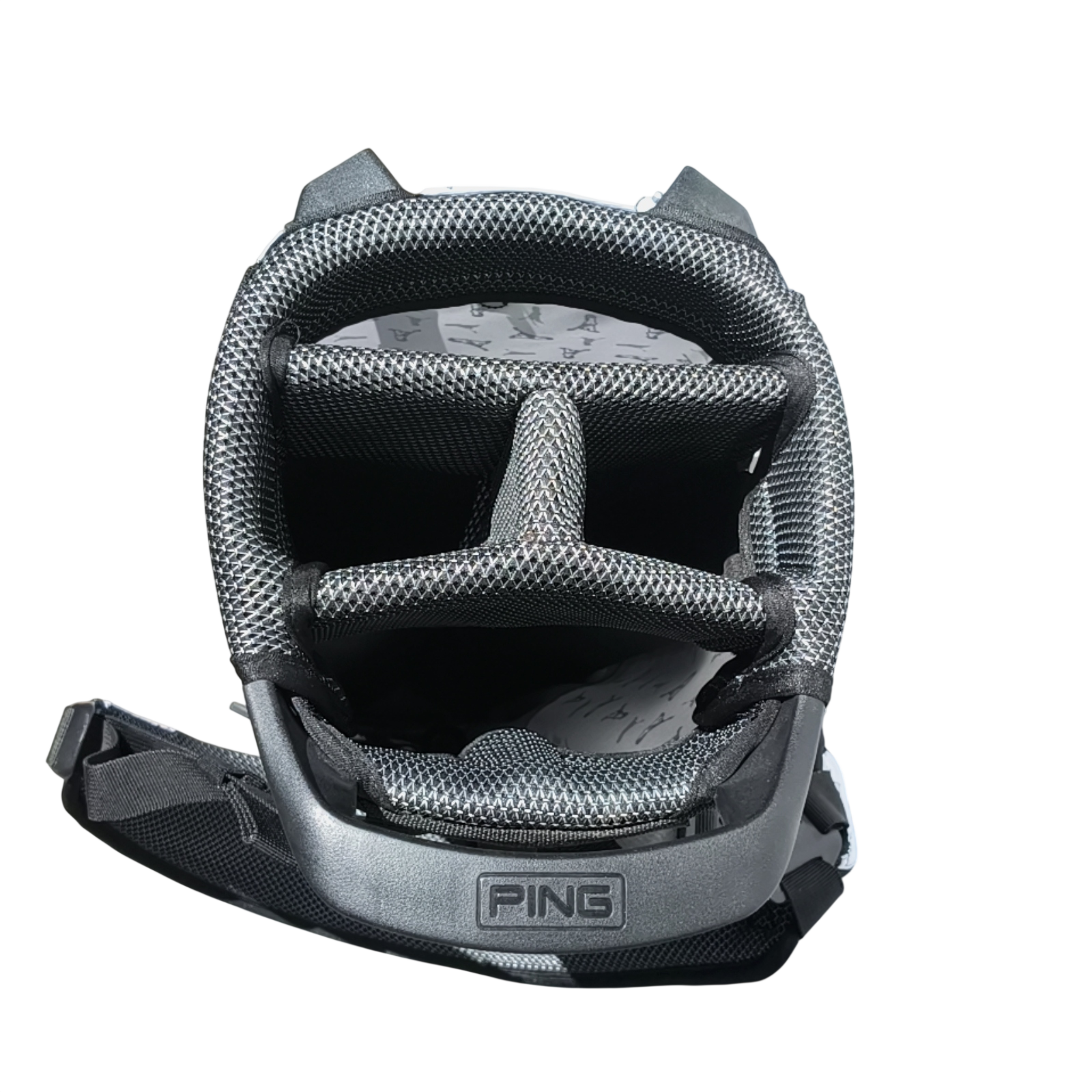 PING Moonlander Golf Bag / 4-Rum / Hvid