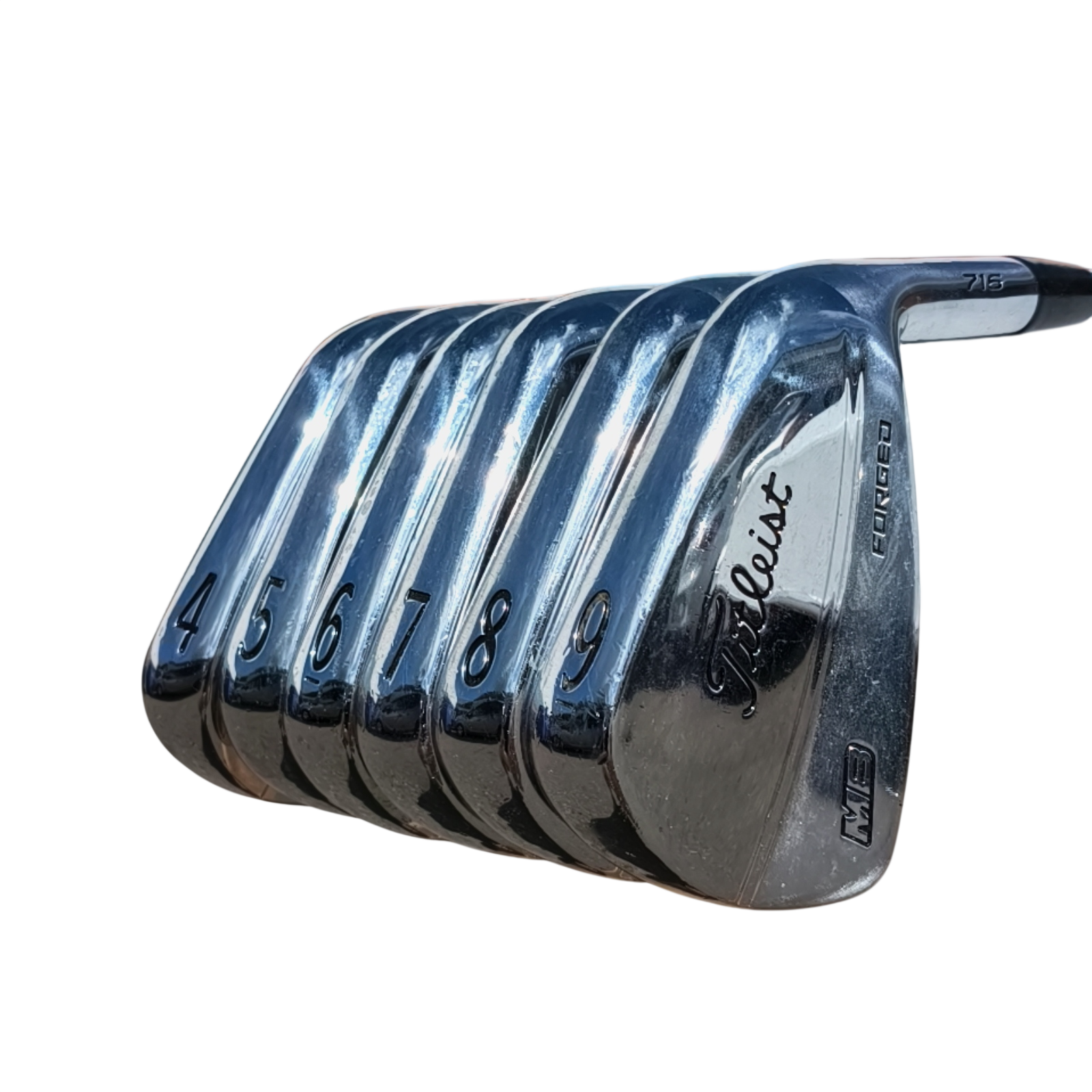 Titleist MB 716 Forged Jernsæt / 4-9i / Flex X-Stiff / Stål