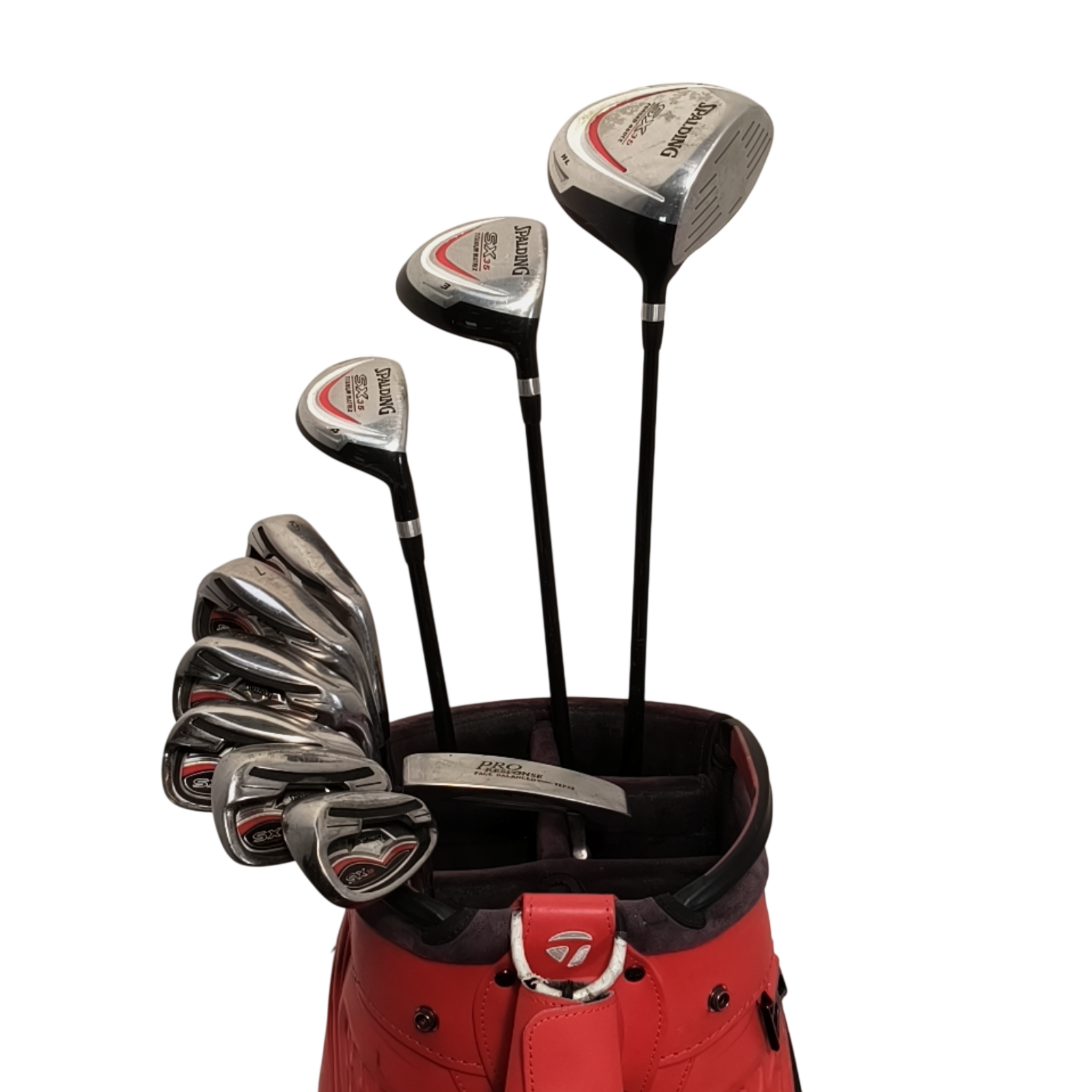 Spalding SX35 Komplet Sæt Uden Bag / 6-PW+SW / Flex Regular / Stål