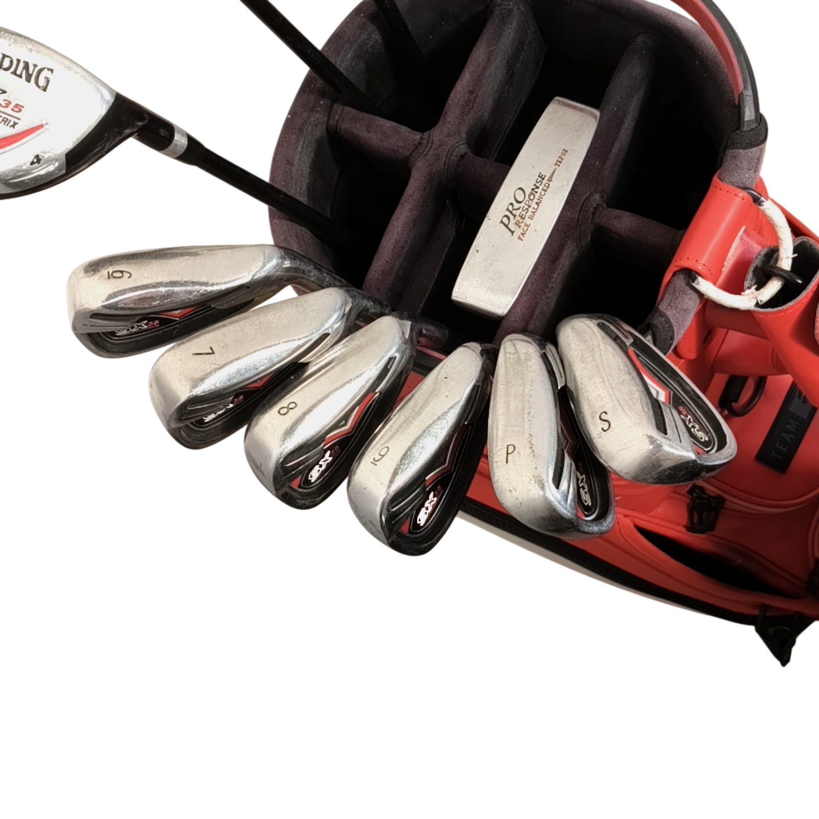 Spalding SX35 Komplet Sæt Uden Bag / 6-PW+SW / Flex Regular / Stål