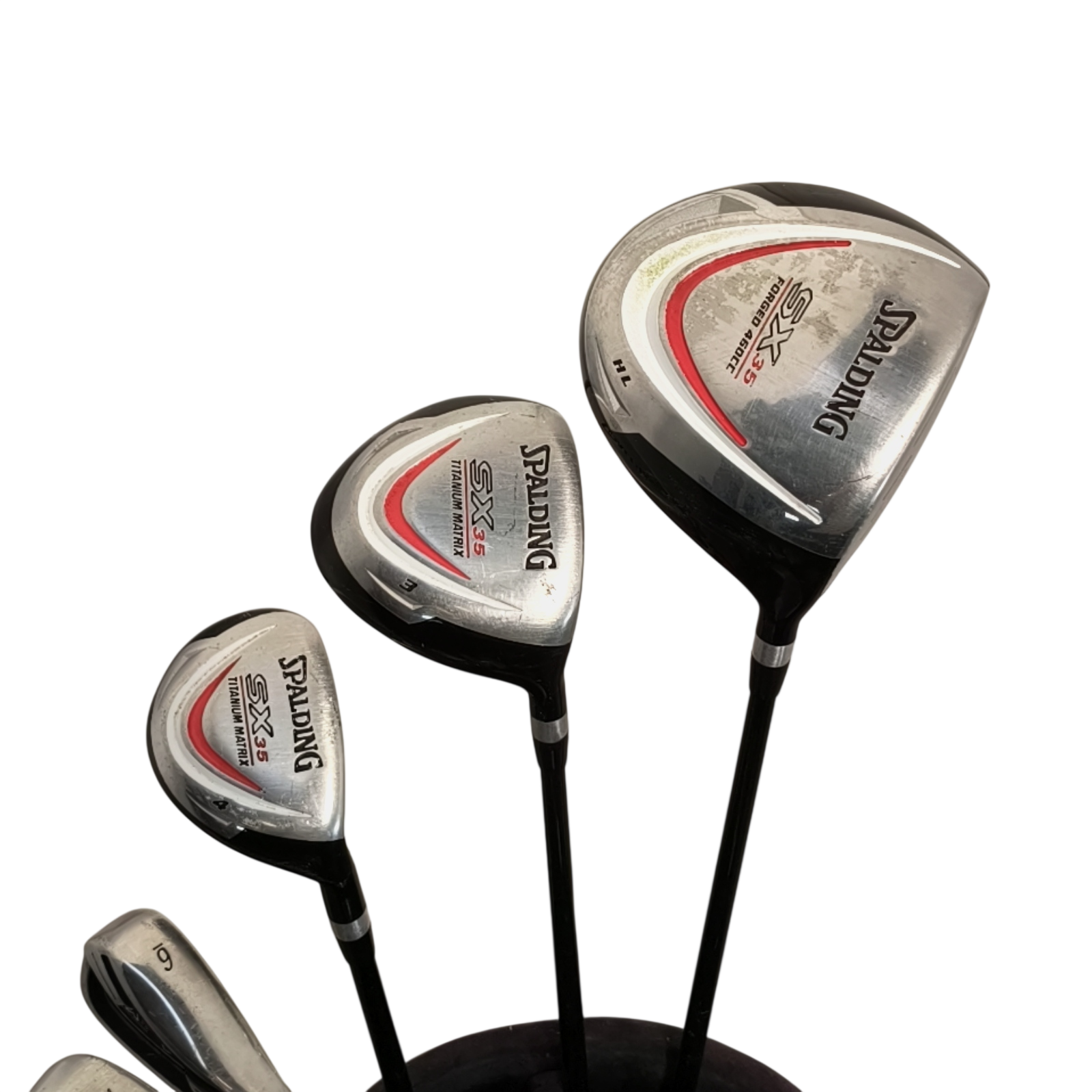 Spalding SX35 Komplet Sæt Uden Bag / 6-PW+SW / Flex Regular / Stål