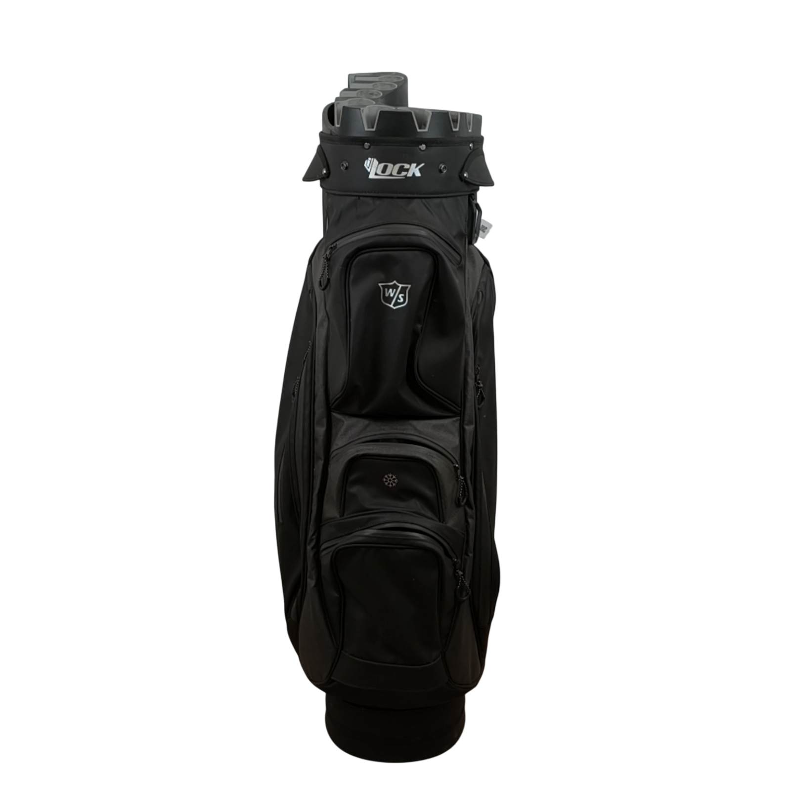 Wilson Staff Ilock Golf Bag / 14-Rum / Sort