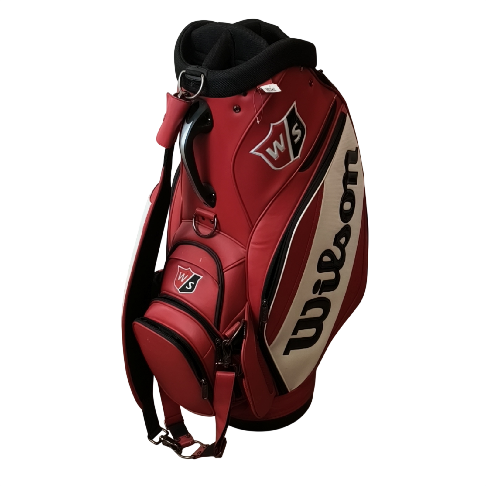 Wilson Staff Golf Bag / 6-Compartment / Red
