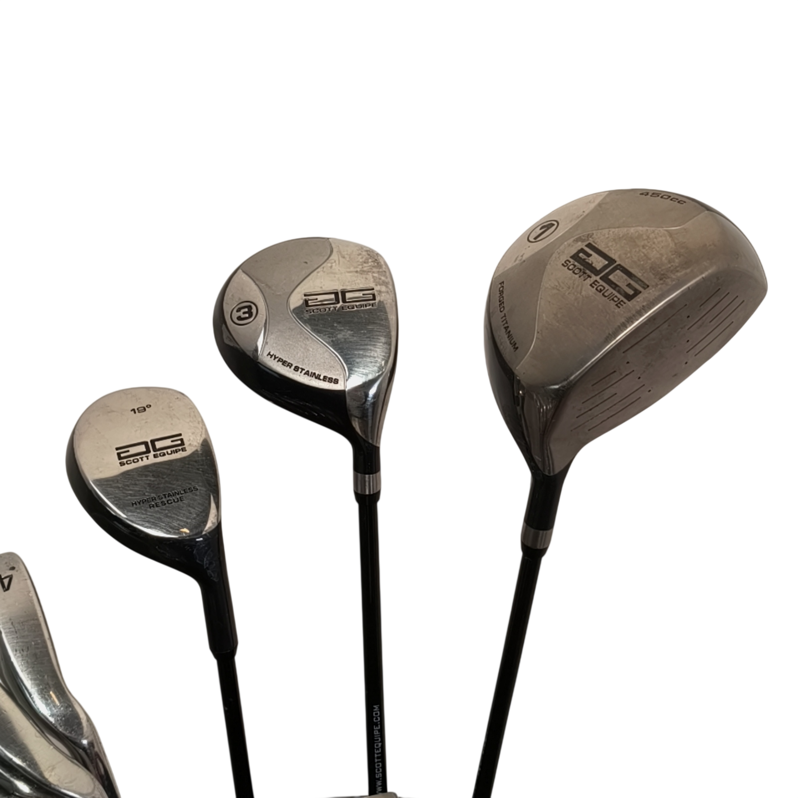 Scott Equipe DG Komplet Sæt Uden Bag / 4-PW+SW / Flex Regular / Stål