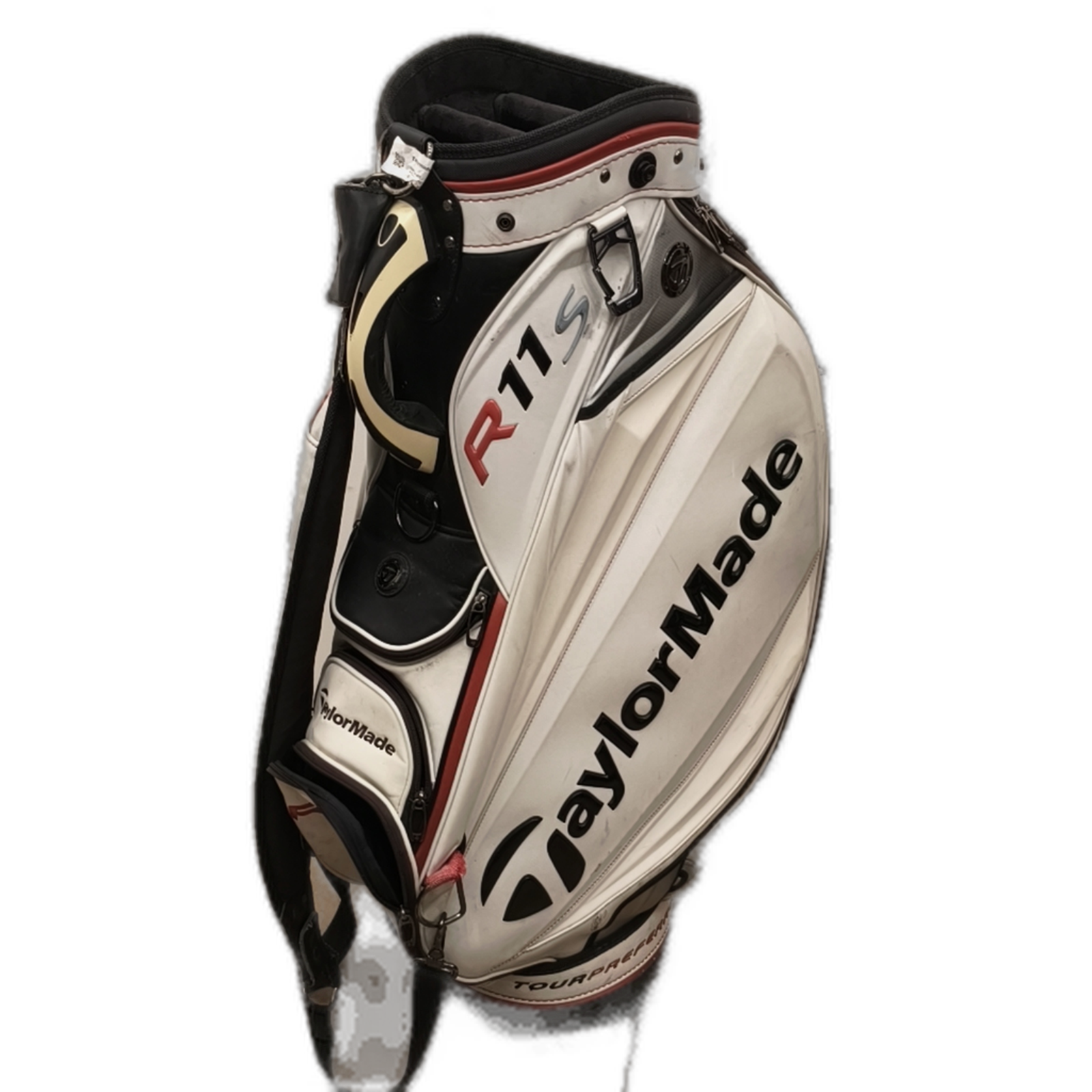 TaylorMade R11s Golf Bag / 6-Rum / Hvid [model:silueta] [bg:handrolled]
