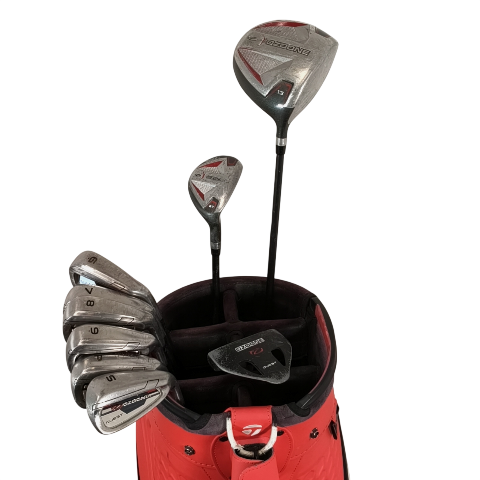 Ozone Quest Komplet Sæt Uden Bag / 6-PW+SW / Flex Ladies / Grafit