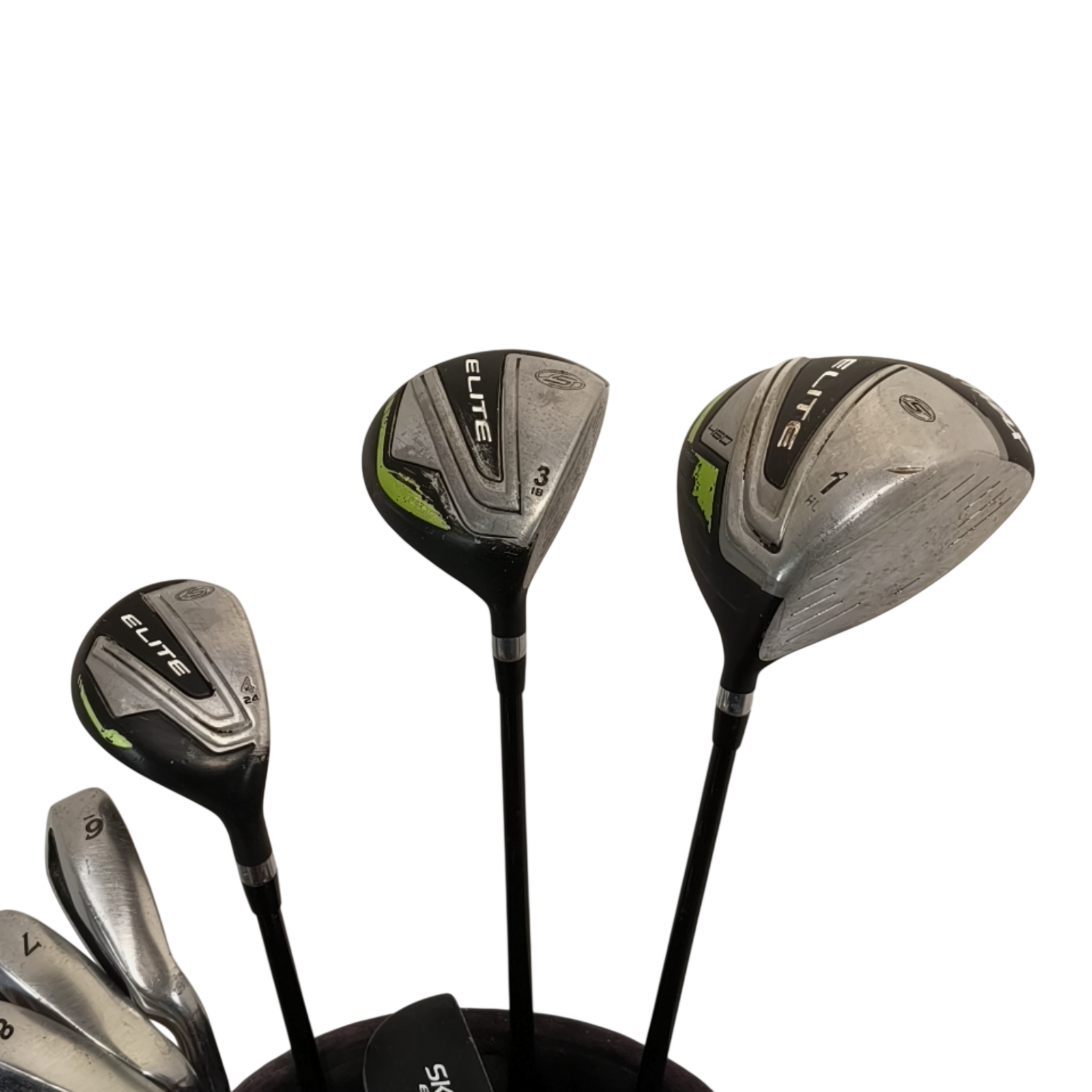 SkyMax Elite Komplet Sæt Uden Bag / 6-PW+SW / Flex Regular / Stål