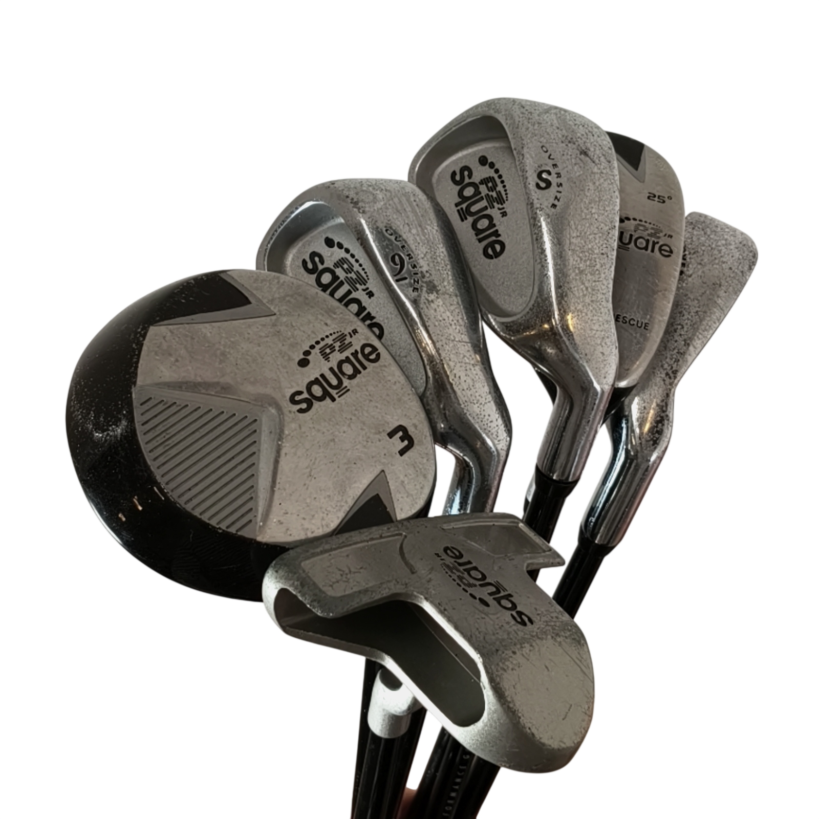 SQUARE golf PZ JR. Komplet Sæt Uden Bag / 6i+7i+SW / Flex Junior  / Grafit