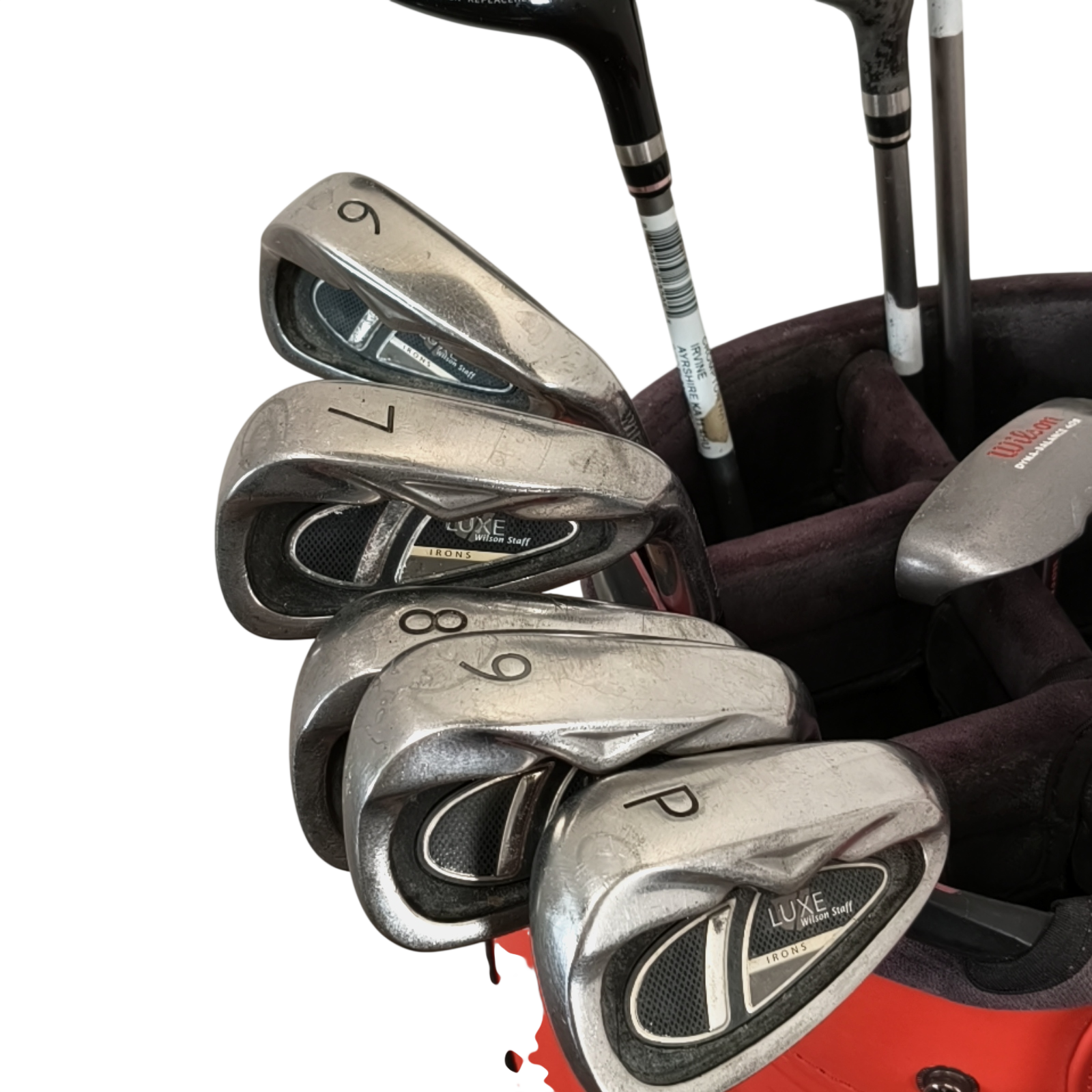 Wilson Luxe Komplet Sæt Uden Bag / 6-PW / Flex Ladies / Grafit