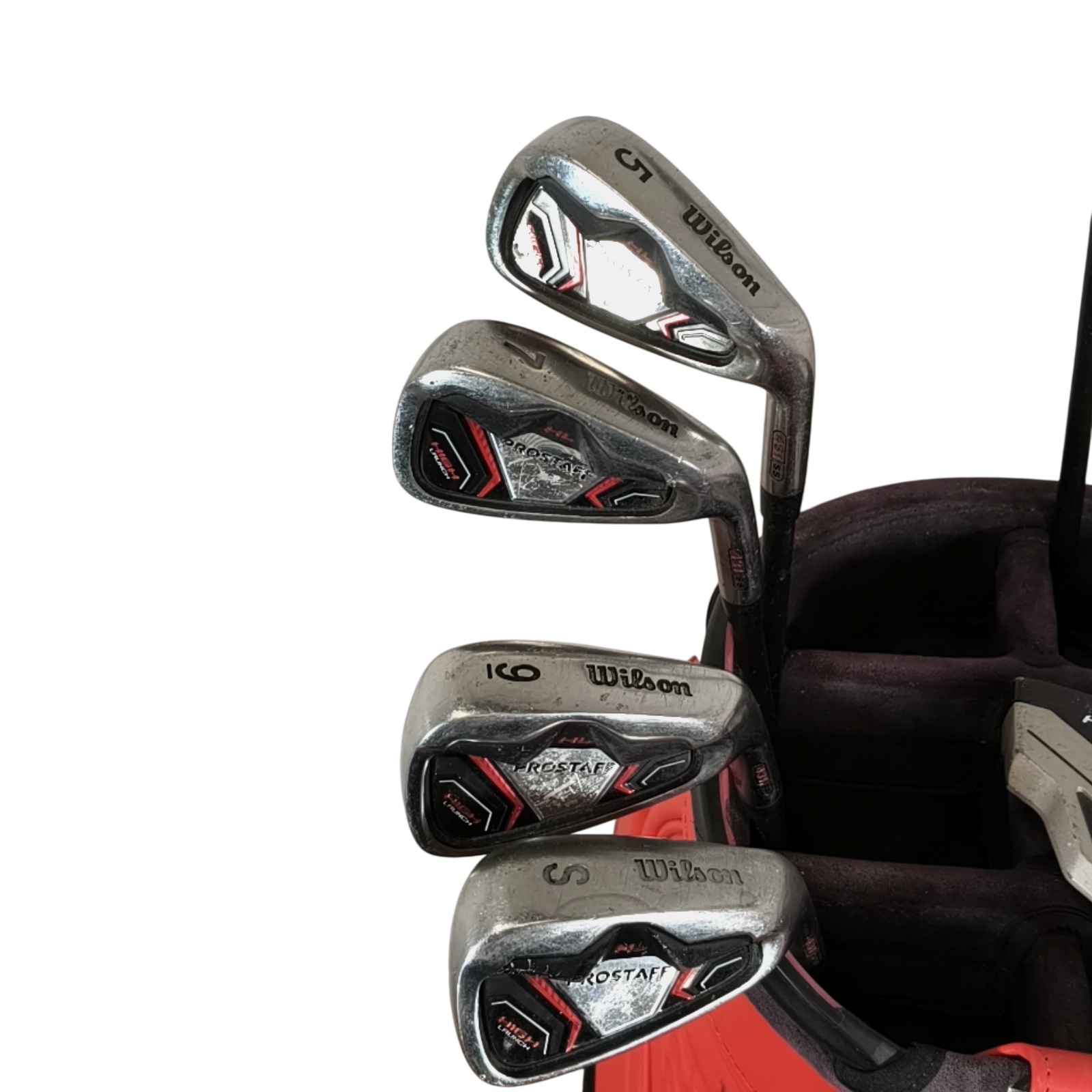 Wilson Prostaff HL Komplet Sæt Uden Bag / 5+7+9+SW / Flex Uniflex / Grafit
