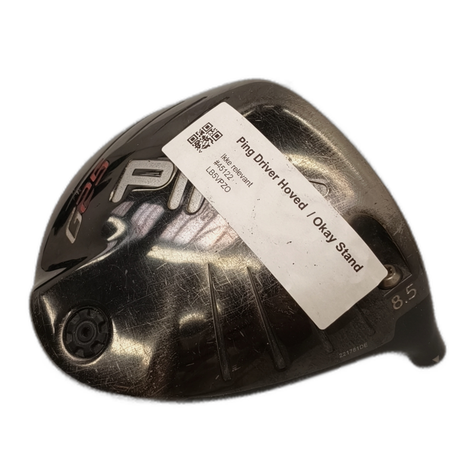 PING  Driver Hoved / Loft 8.5 [model:silueta] [bg:handrolled]