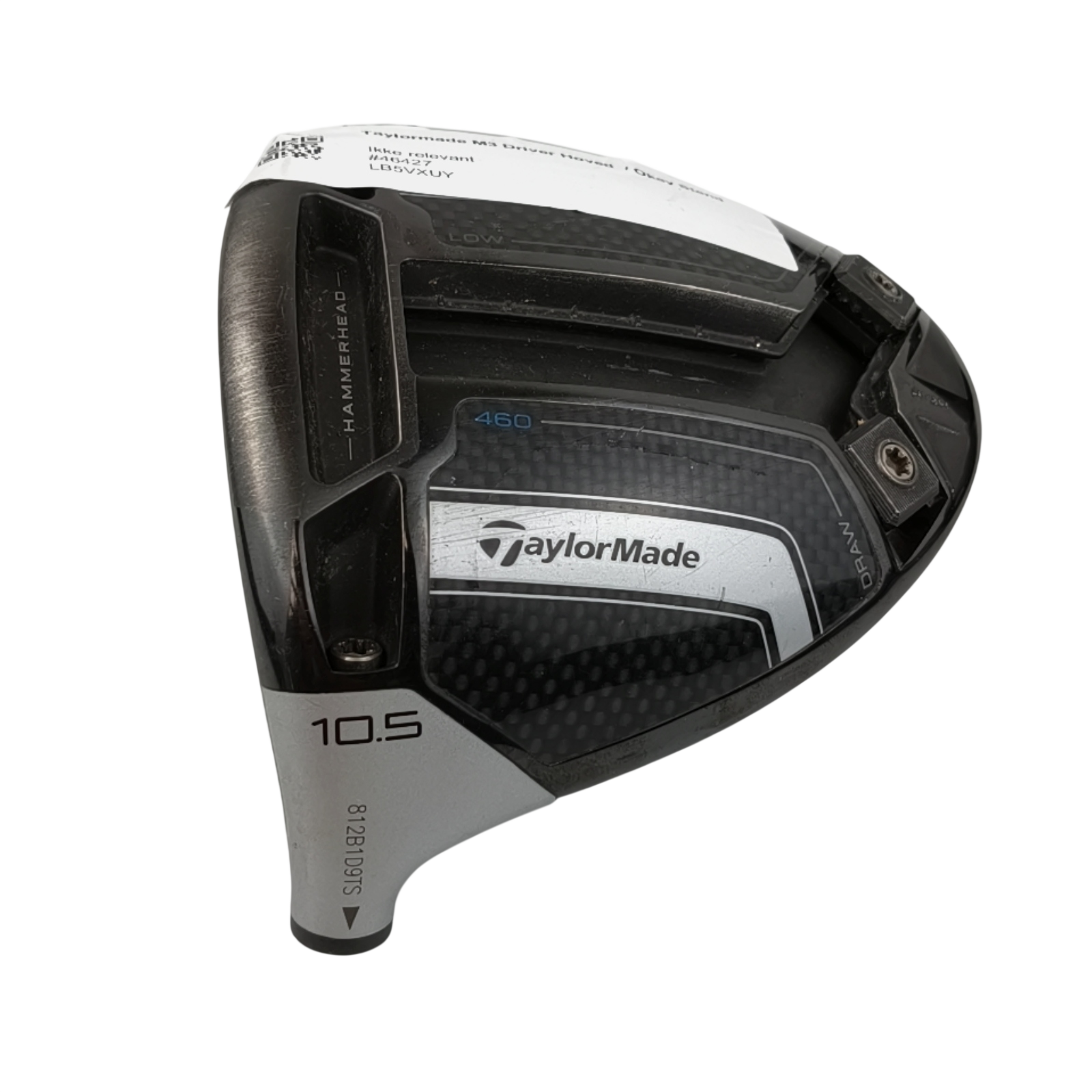 Left TaylorMade Driver Head / Loft 10.5