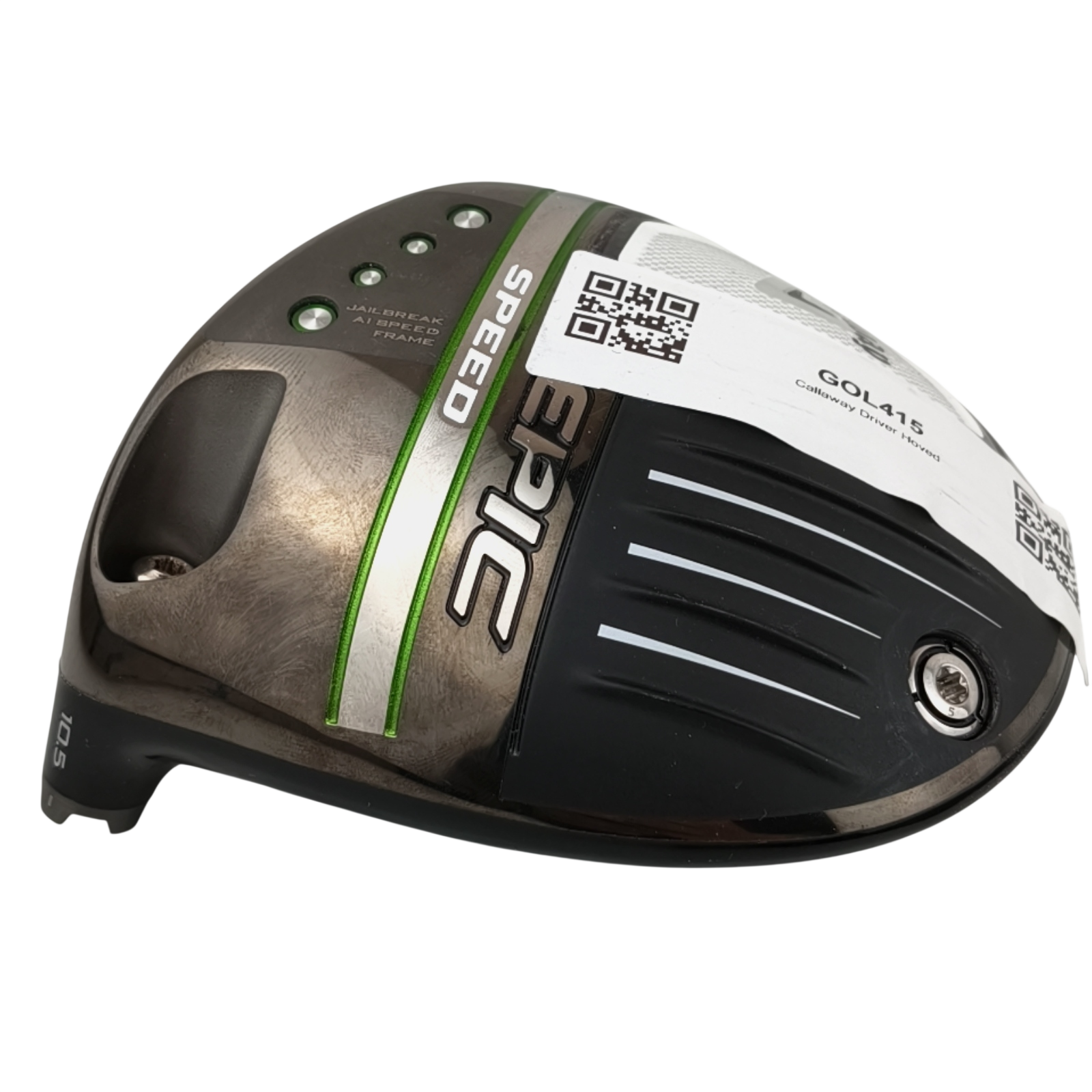 Left Callaway  Driver Head / Loft 10.5