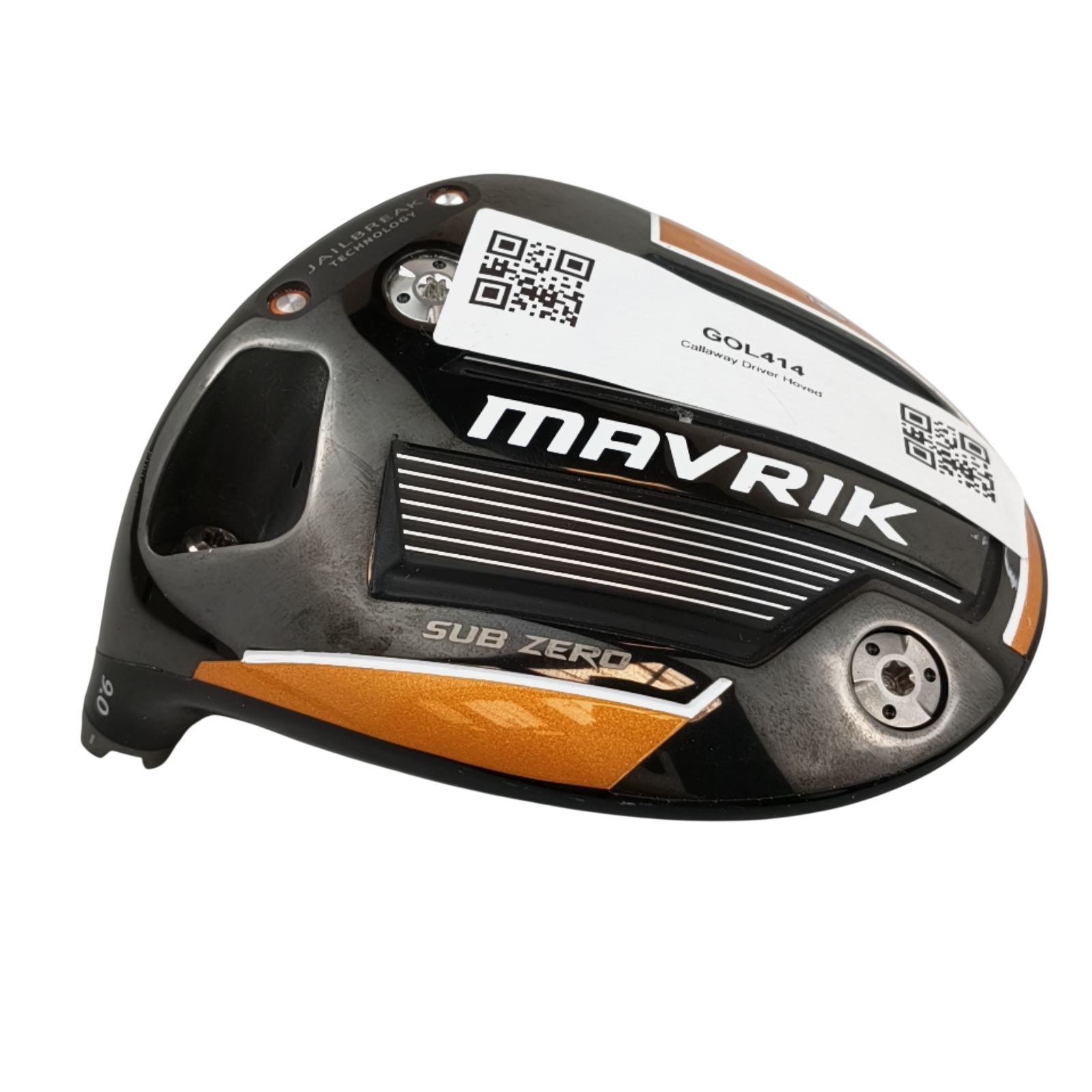 Left Callaway  Driver Head / Loft 9
