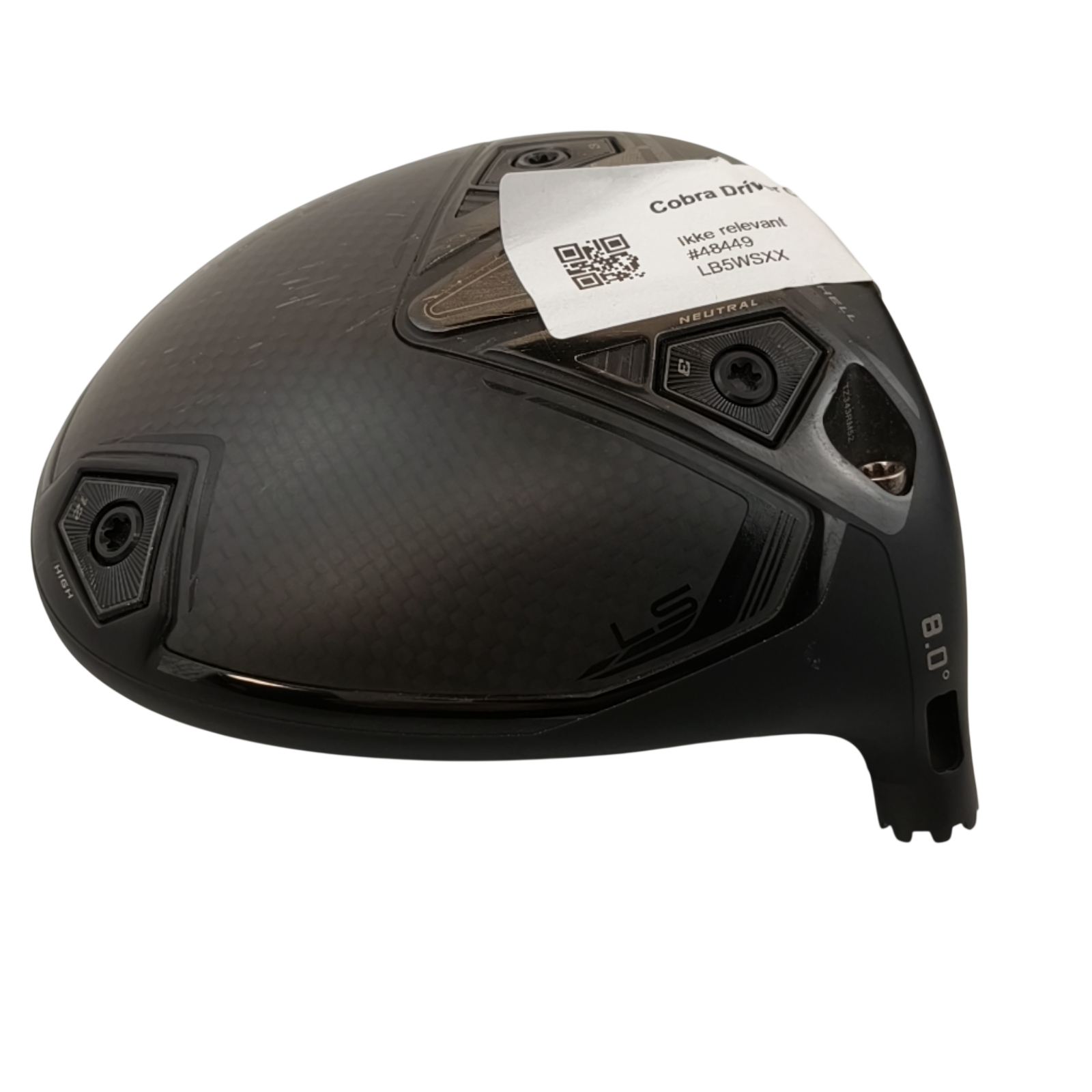 Cobra  Driver Hoved / Loft 8