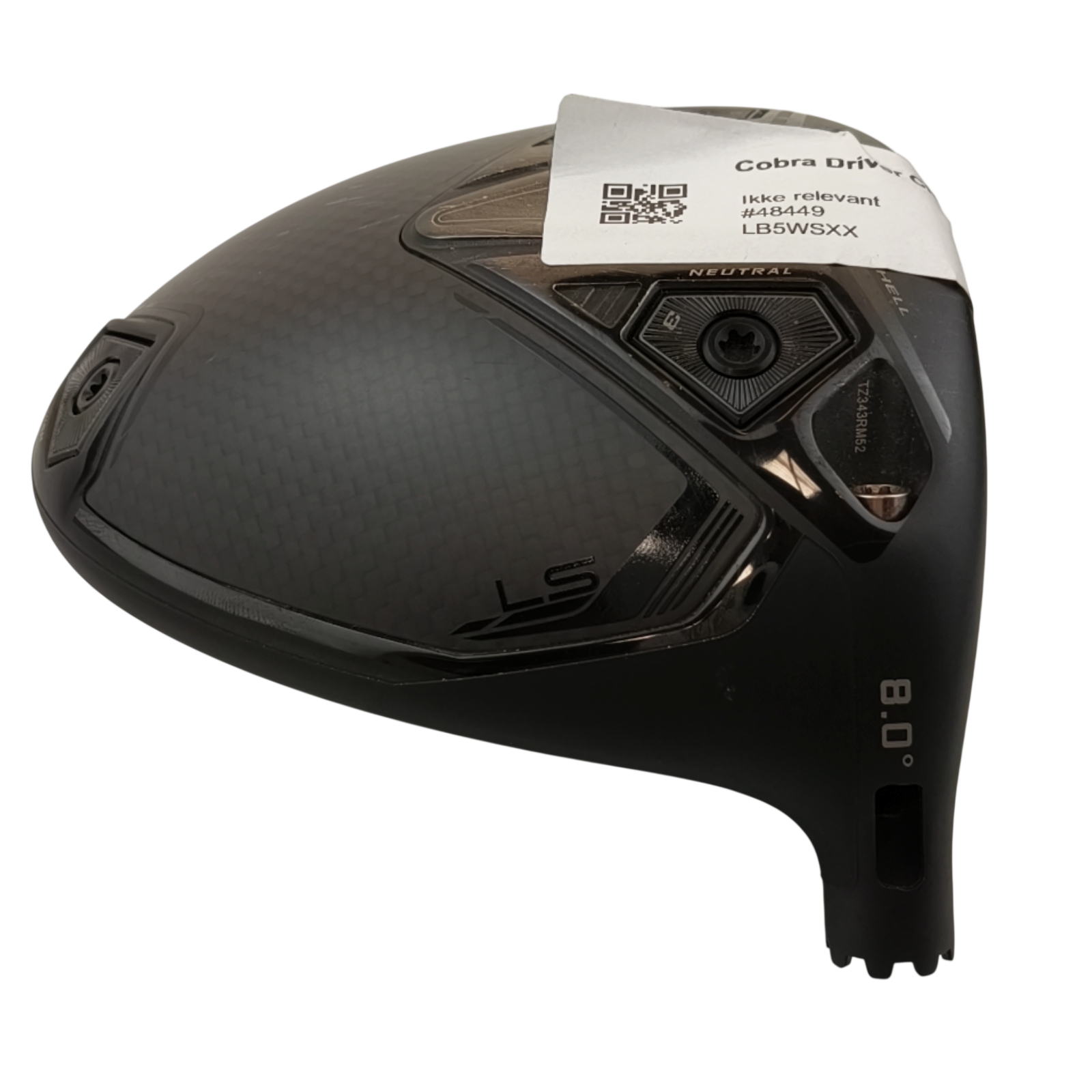 Cobra  Driver Hoved / Loft 8