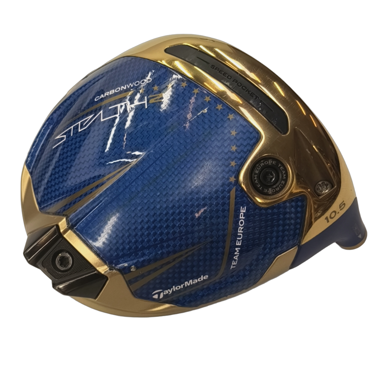 TaylorMade Stealth 2 Team Europe Driver Hoved / Loft 10.5 [model:birefnet-general] [bg:handrolled]
